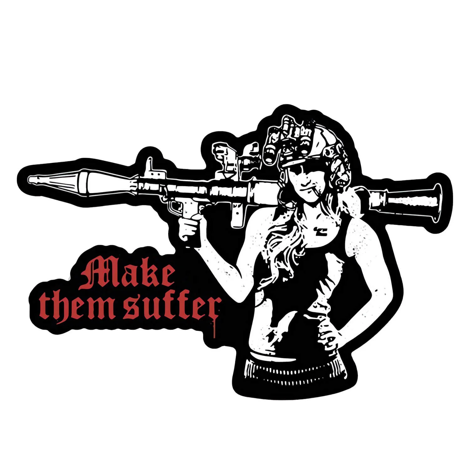 Make Them Suffer Decal