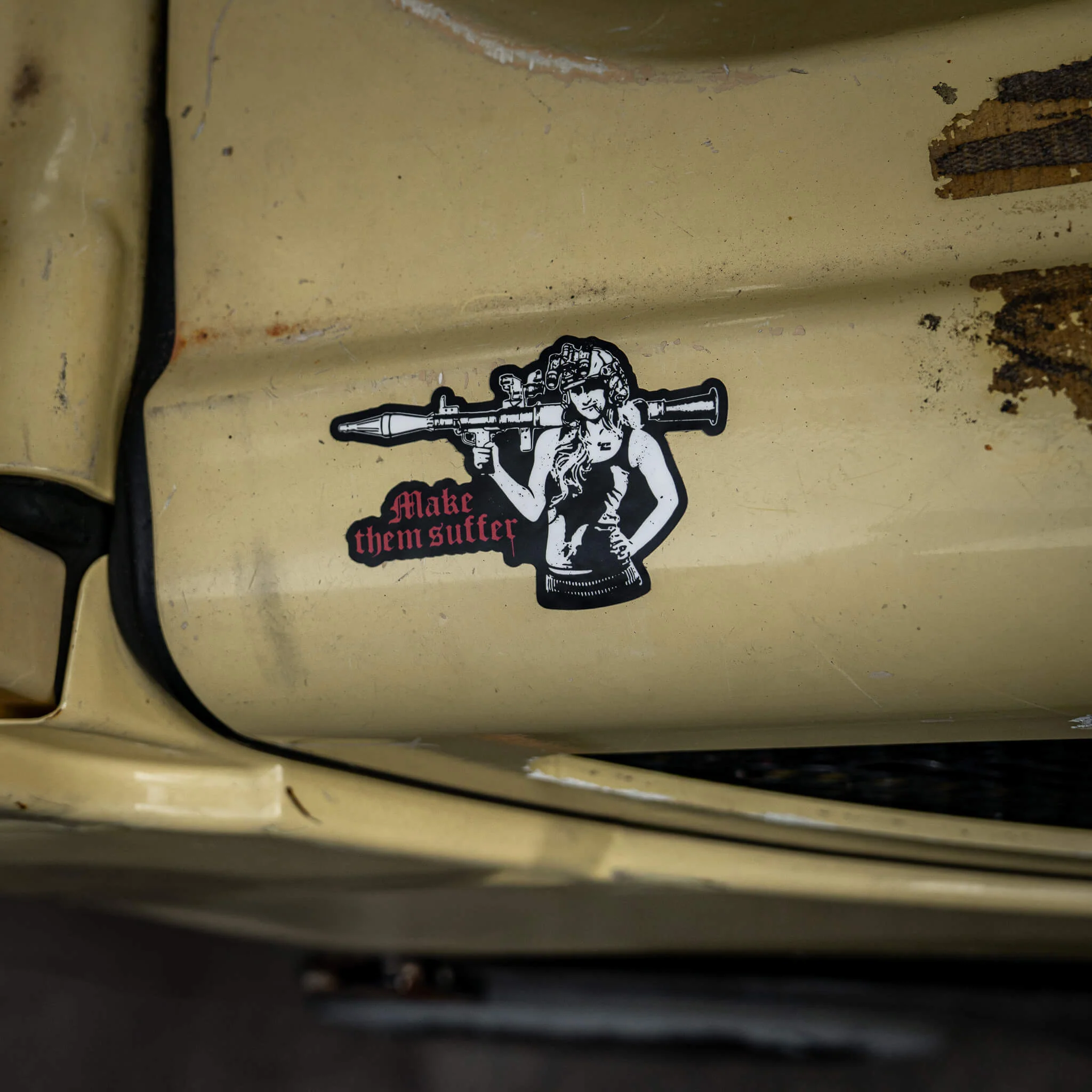 Make Them Suffer Decal - Image 3