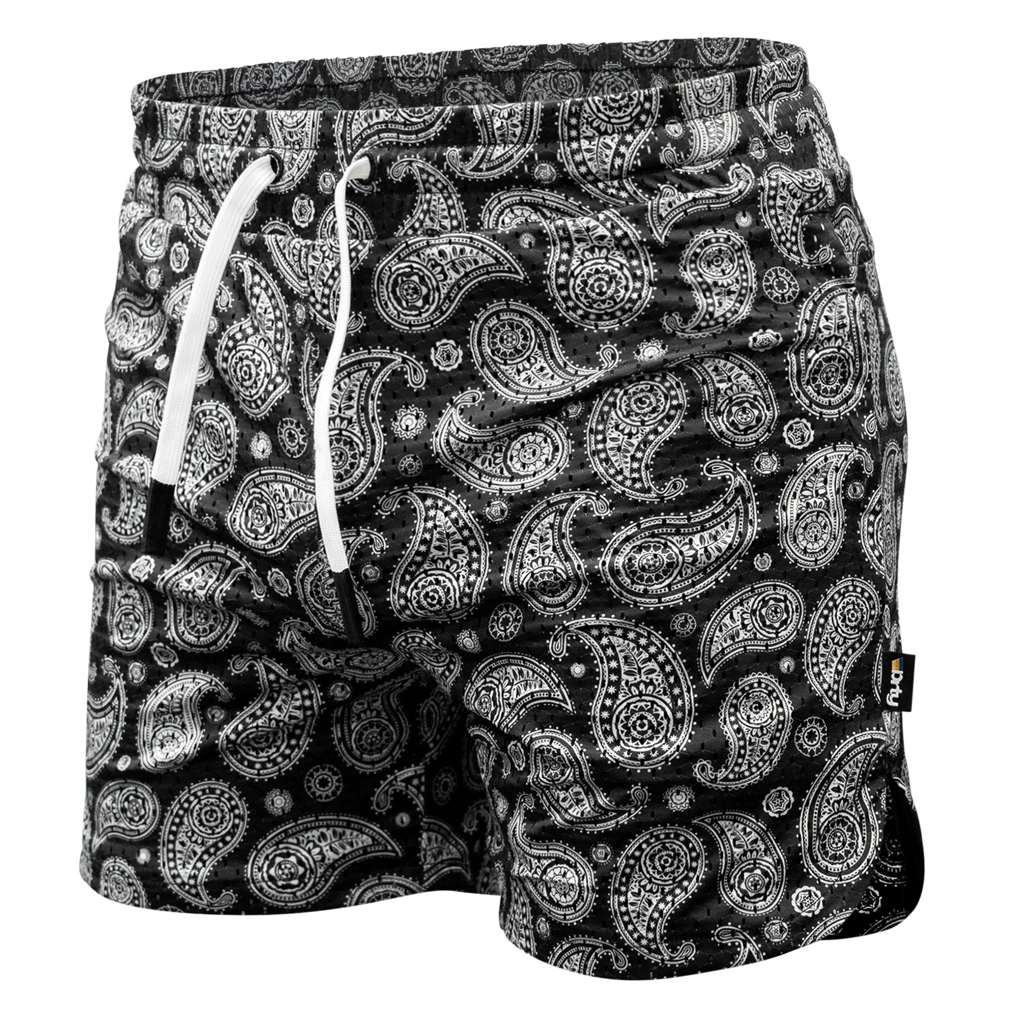 Men’s Double-Layer Mesh Training Shorts — 5" Inseam - Image 2