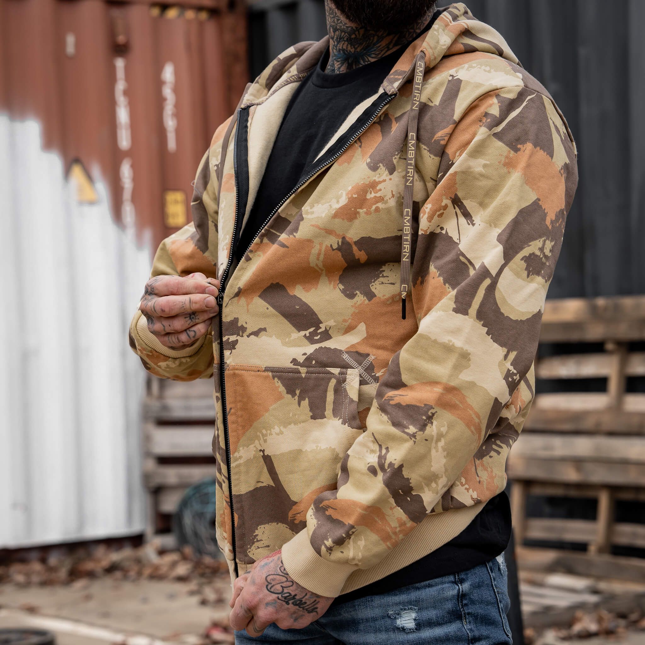 Men's Fleece Lined Zip Up Hoodie - Image 37