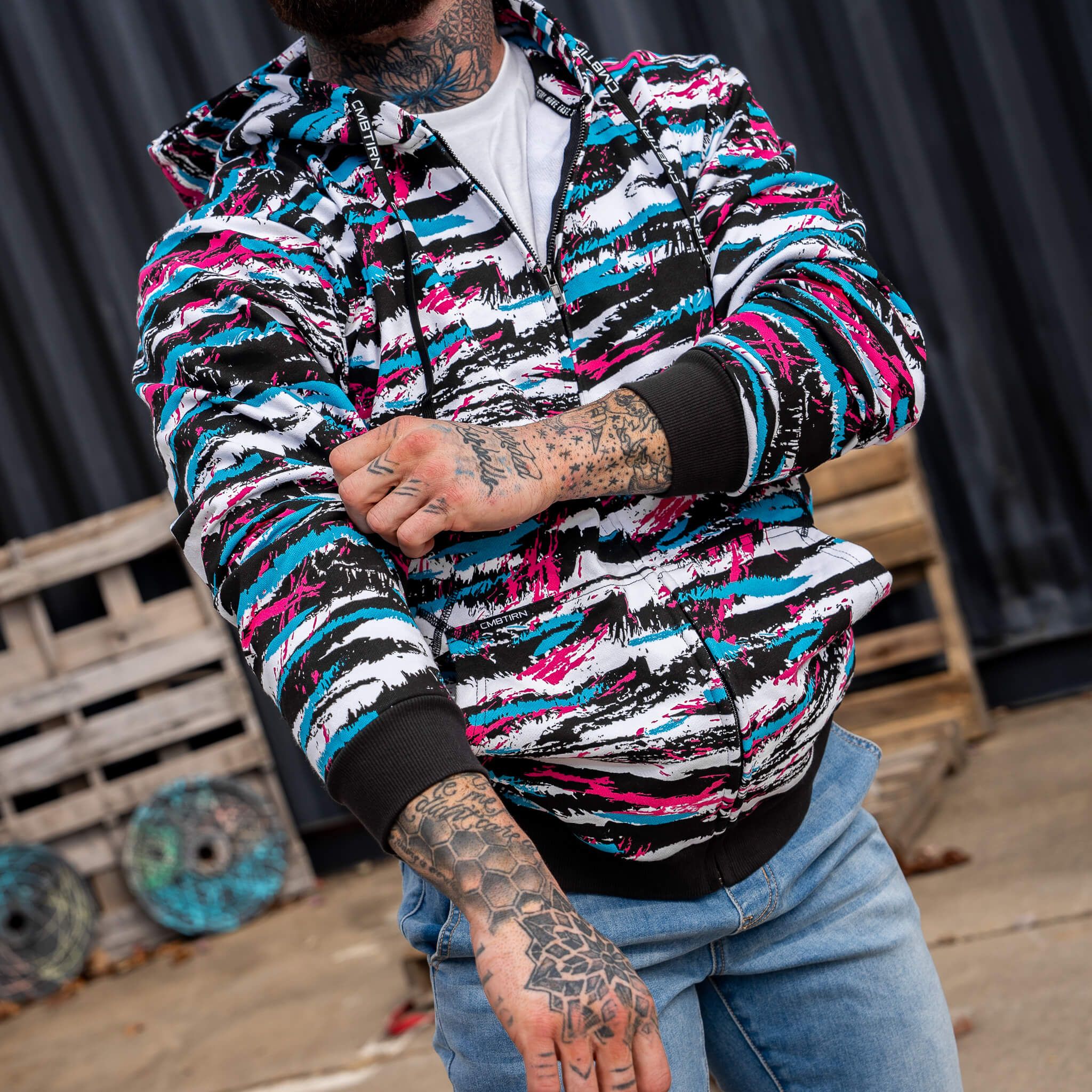 Men's Fleece Lined Zip Up Hoodie - Image 38