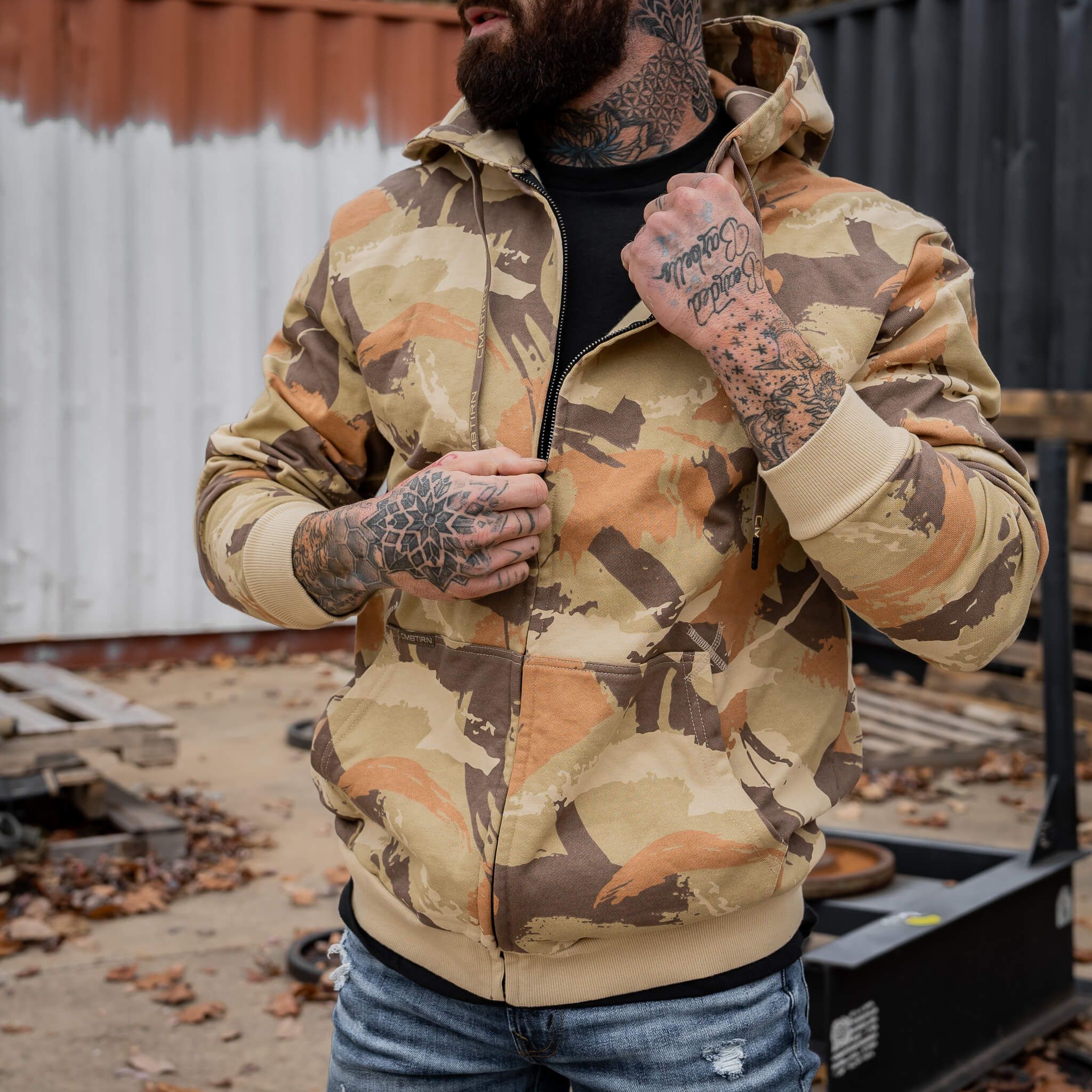 Men's Fleece Lined Zip Up Hoodie - Image 39