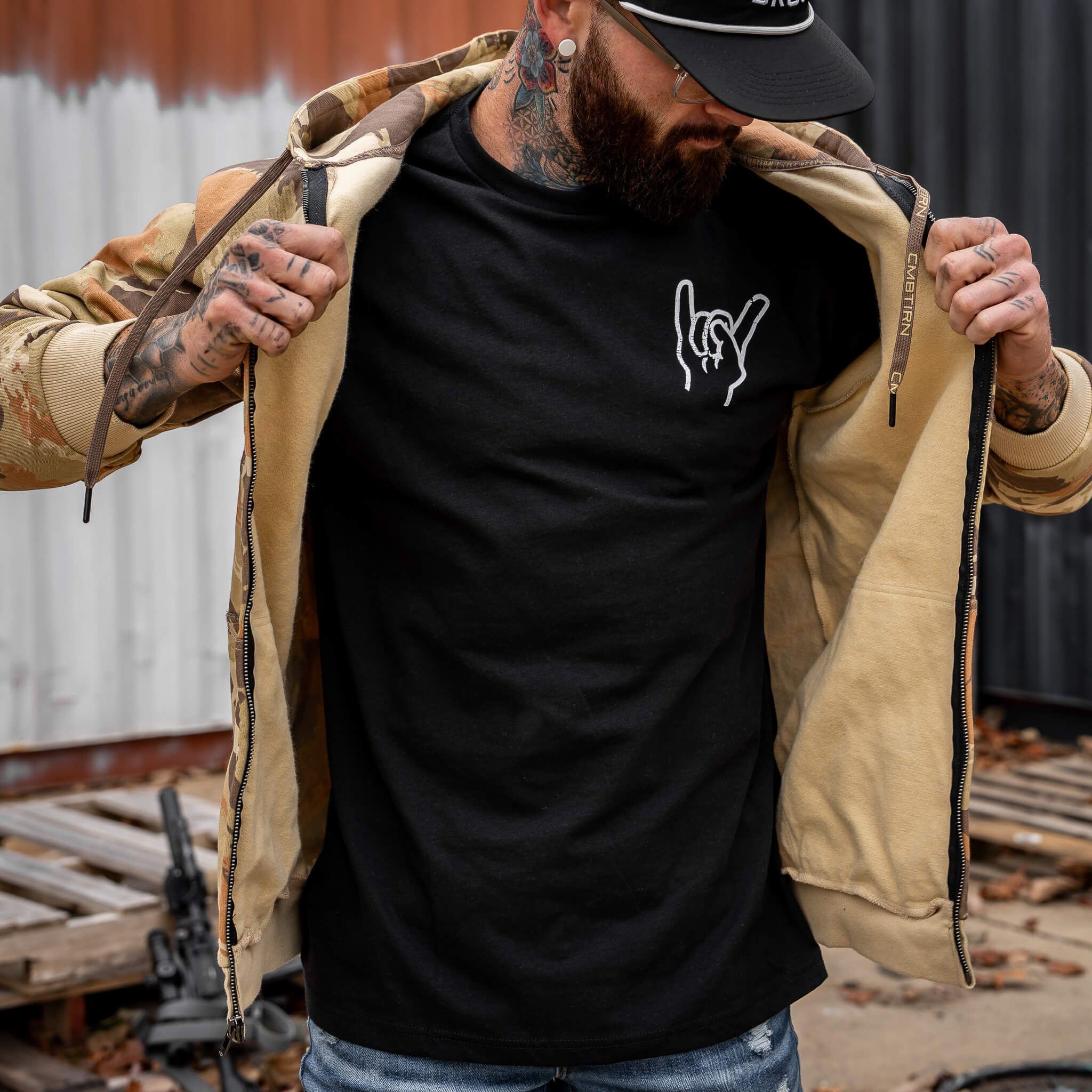 Men's Fleece Lined Zip Up Hoodie - Image 41