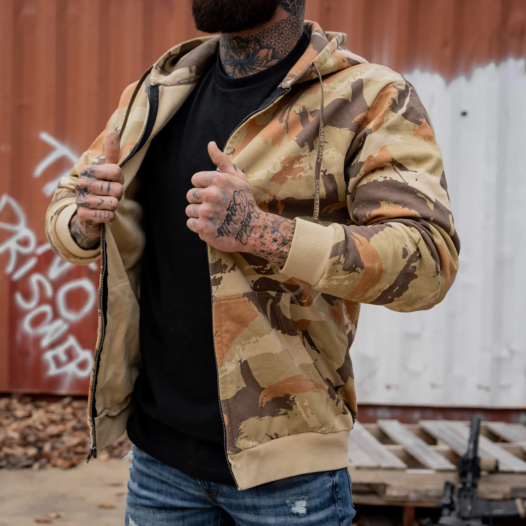 Men's Fleece Lined Zip Up Hoodie - Image 42