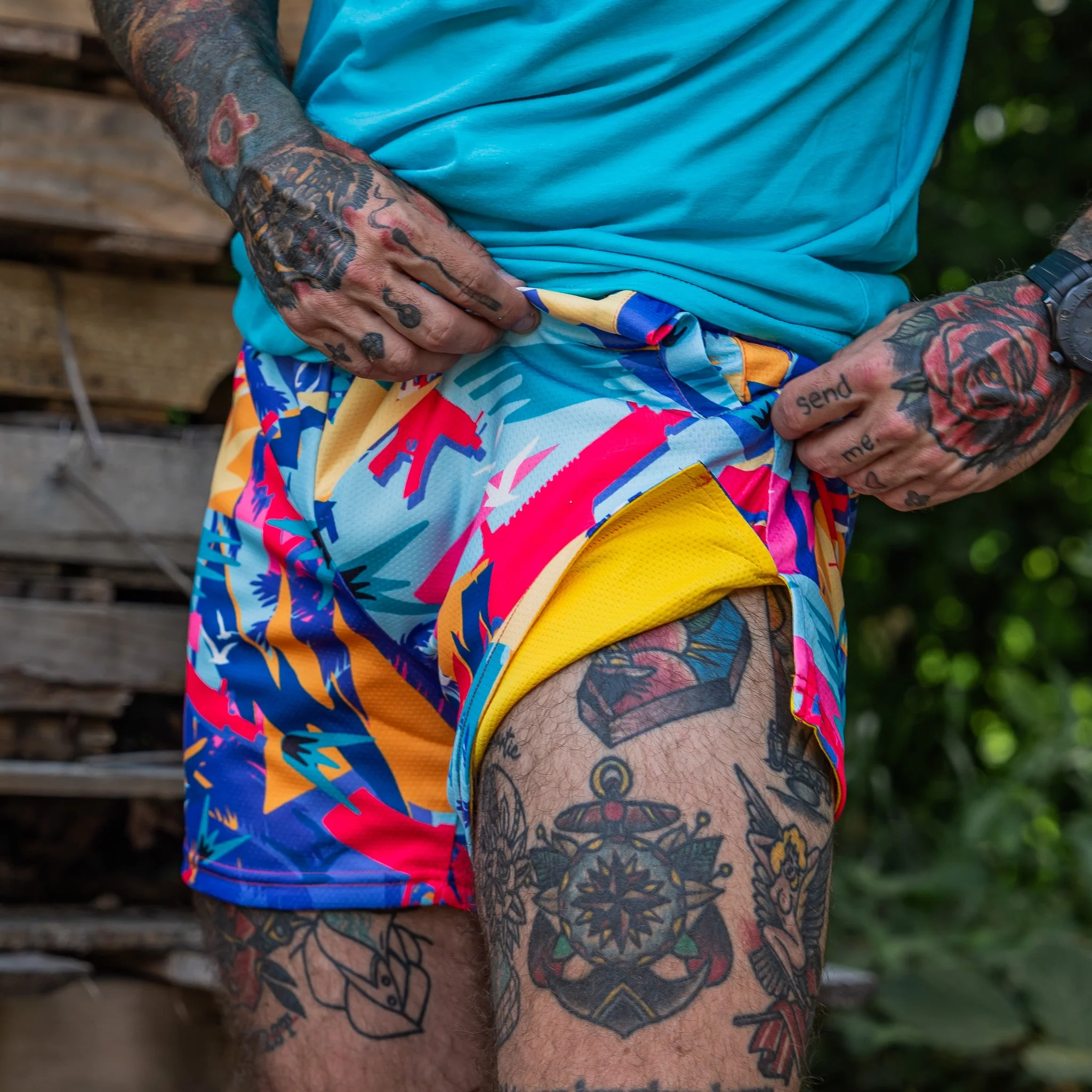 Men's Hooch Mesh Shorts | 5" - Image 20
