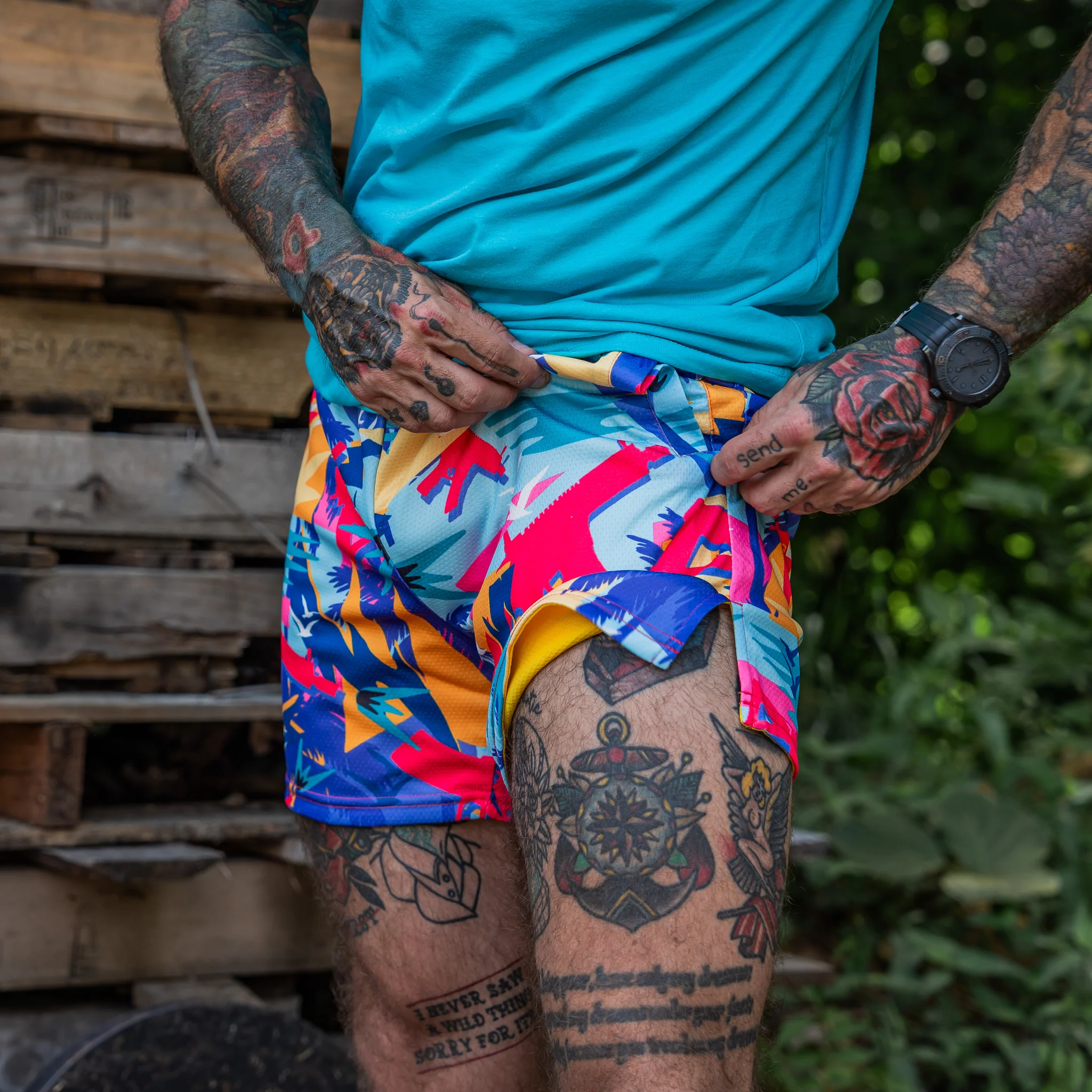 Men's Hooch Mesh Shorts | 5" - Image 23