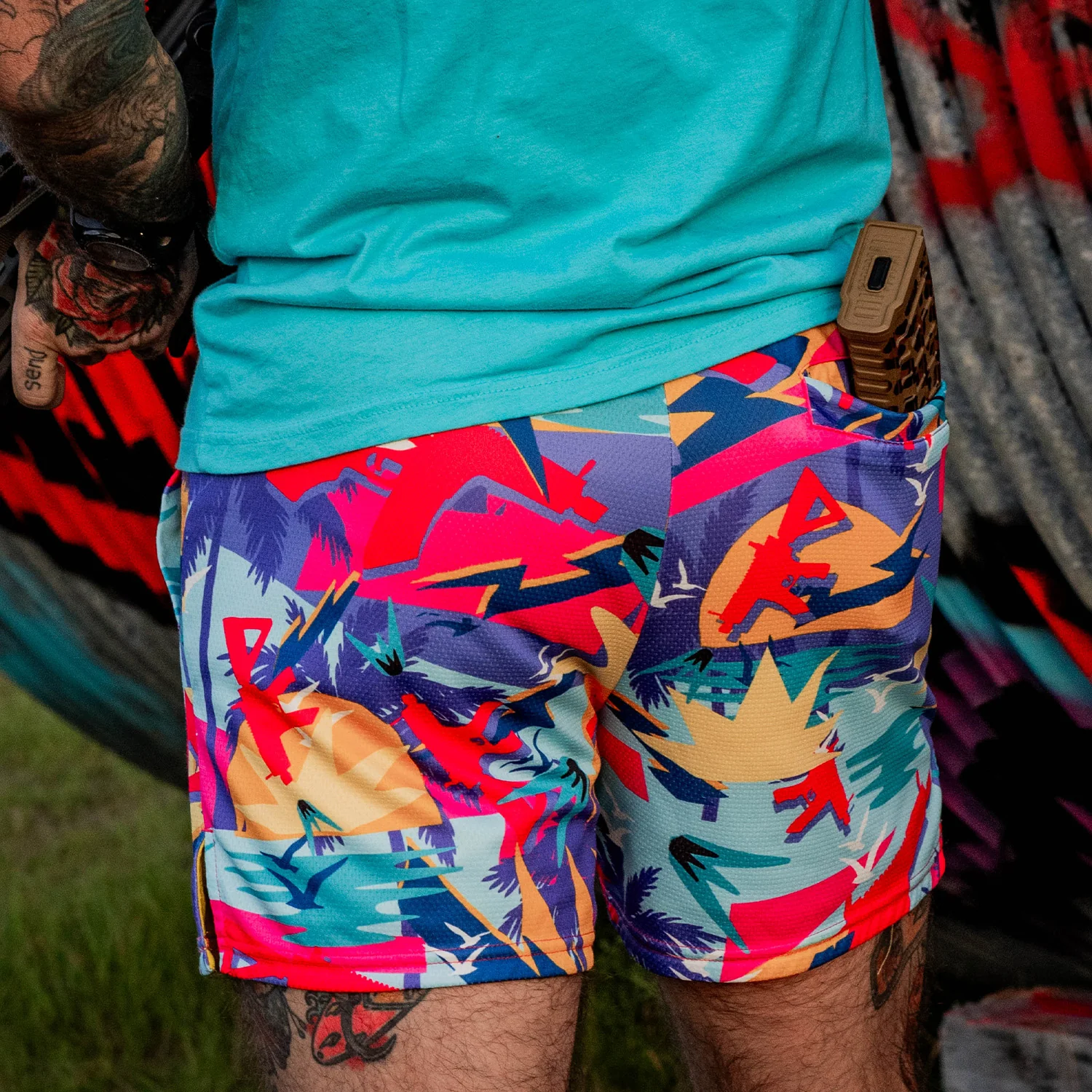 Men's Hooch Mesh Shorts | 5" - Image 25