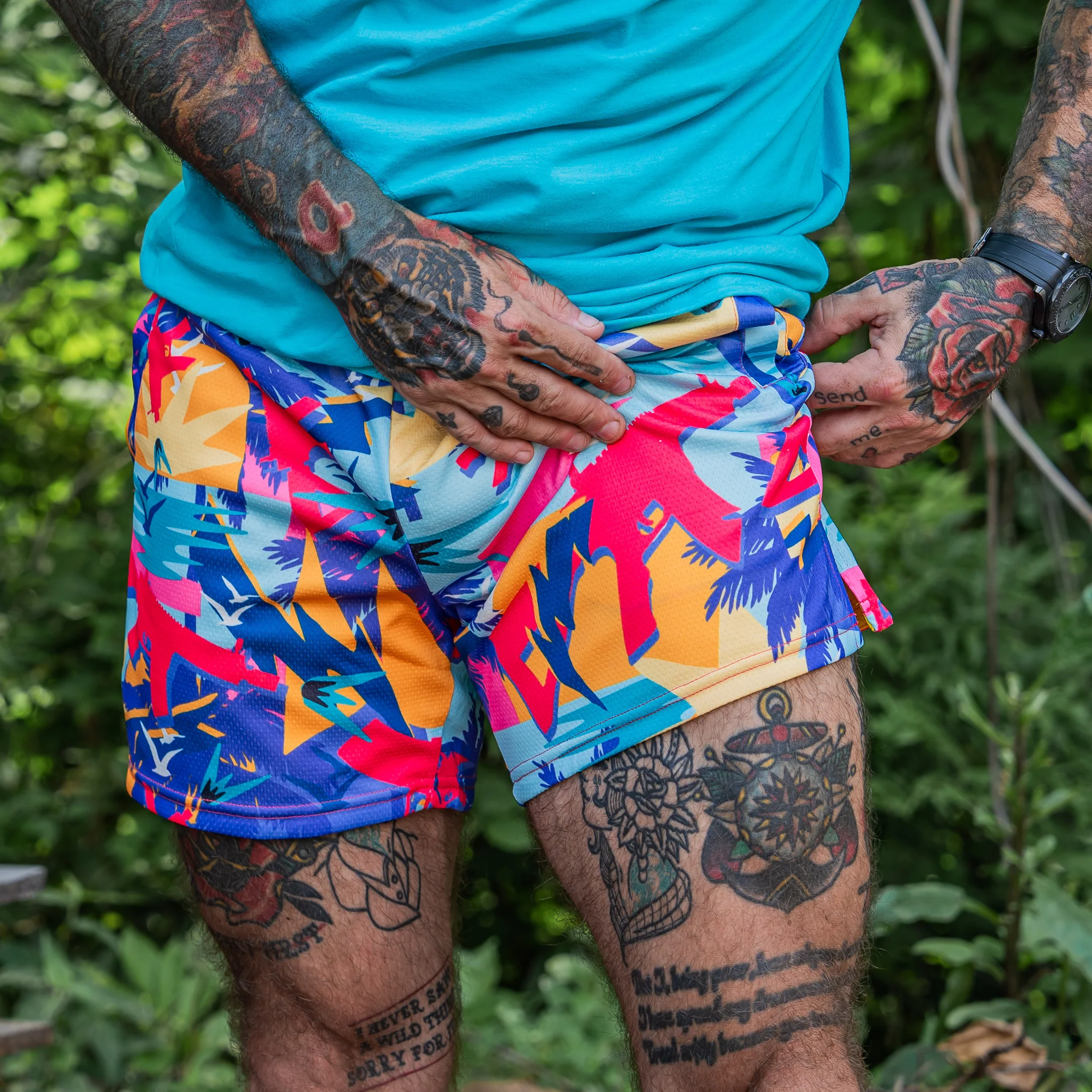 Men's Hooch Mesh Shorts | 5" - Image 26