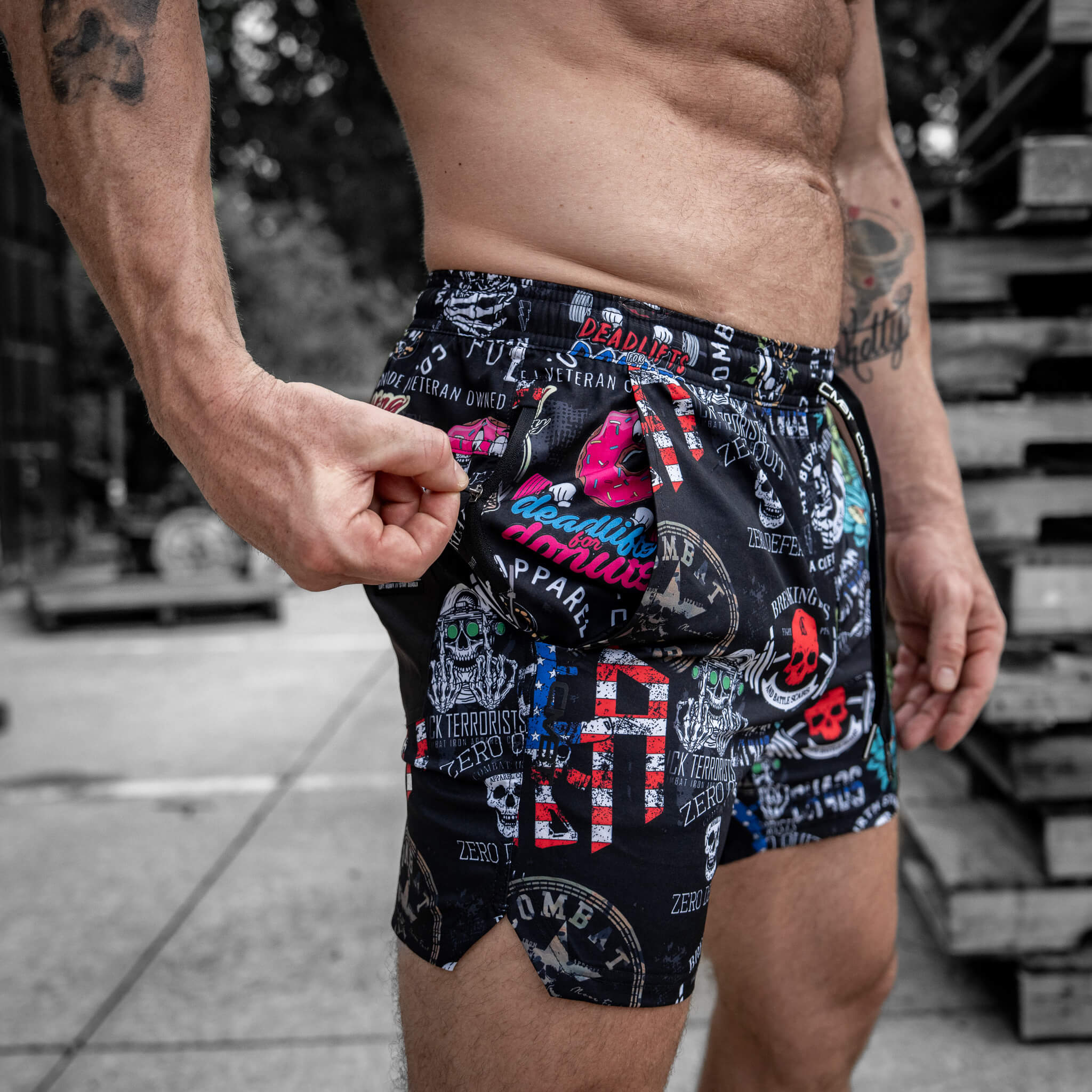 Men's Hybrid Athletic Shorts | 5.5" - Image 125