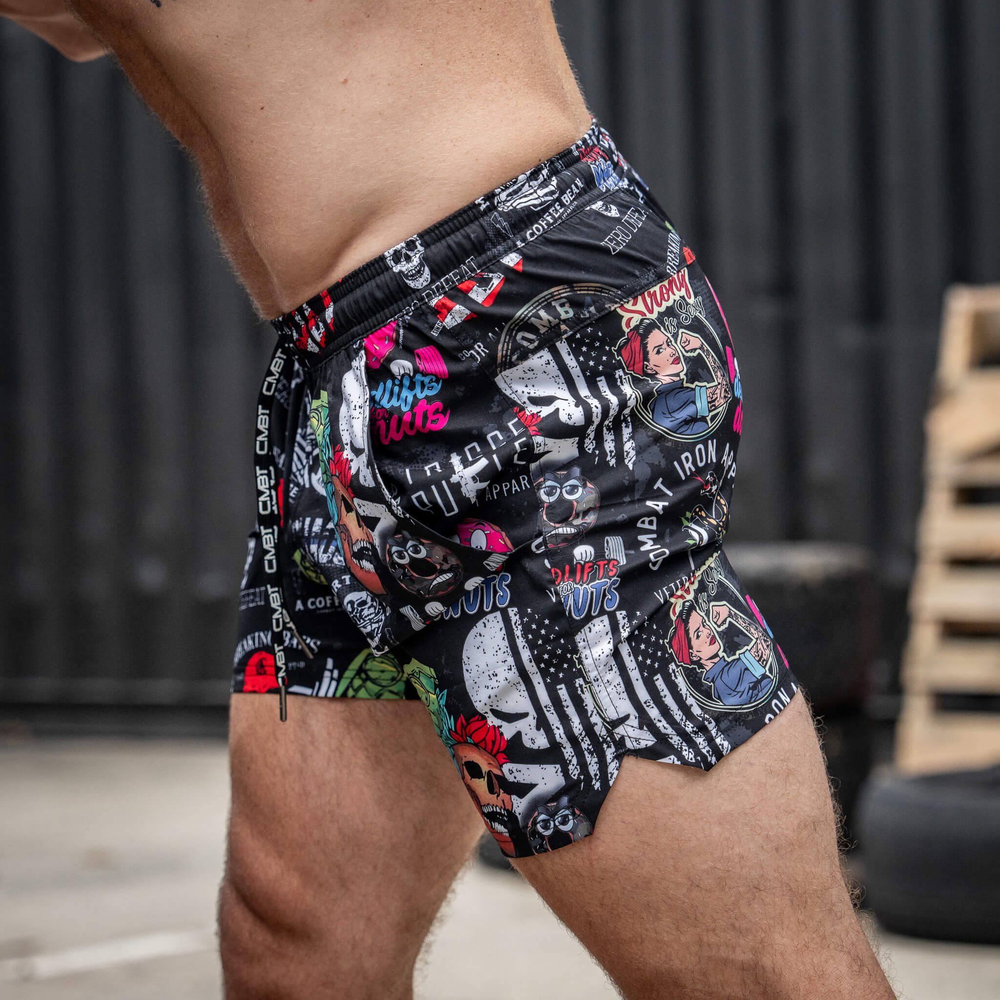 Men's Hybrid Athletic Shorts | 5.5" - Image 130