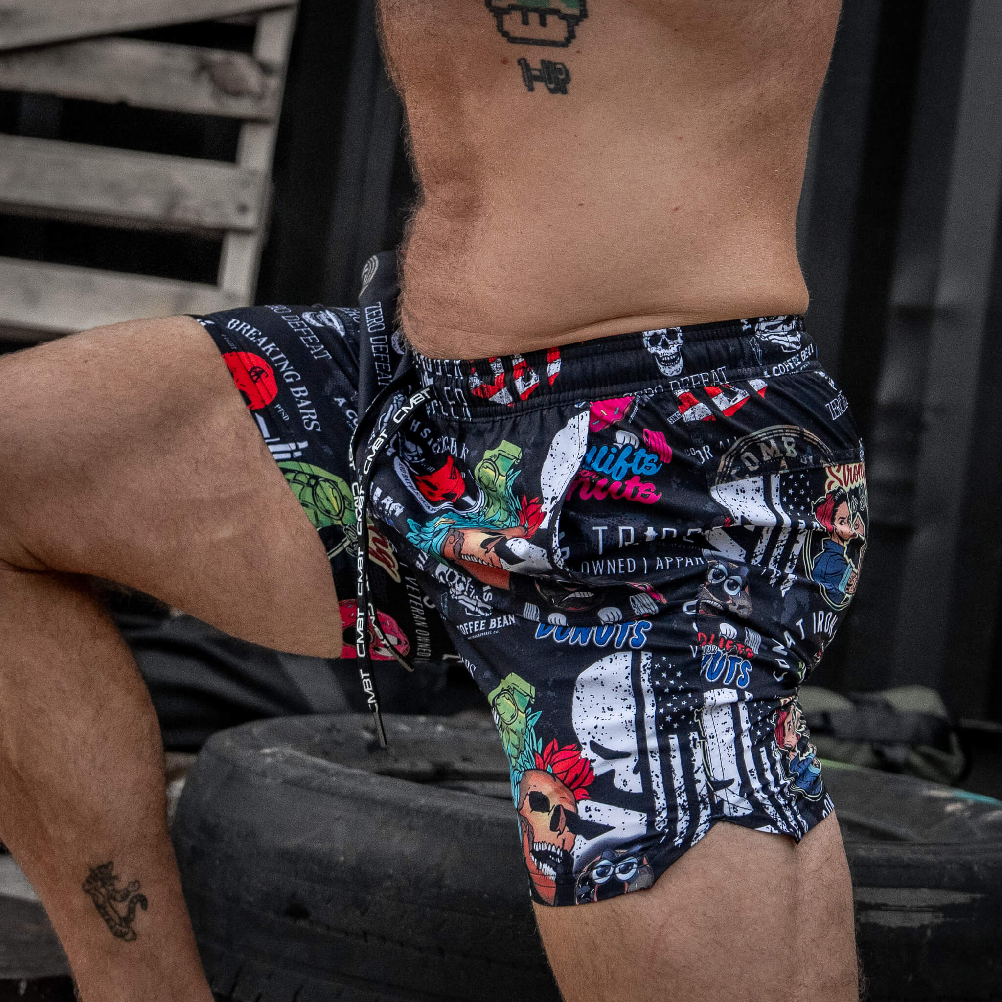 Men's Hybrid Athletic Shorts | 5.5" - Image 133