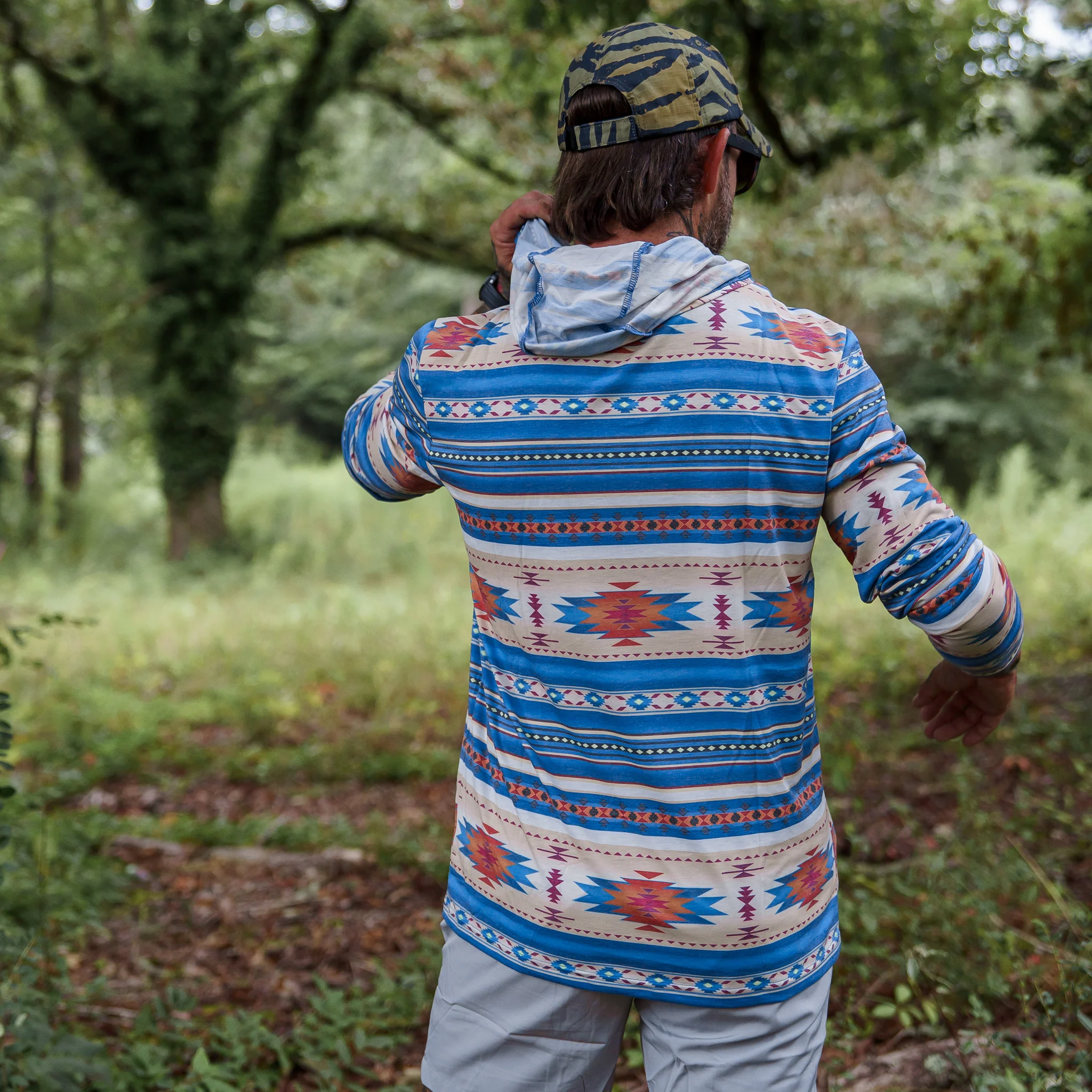 Men's Outdoors Long Sleeve Performance Hoodie - Image 16
