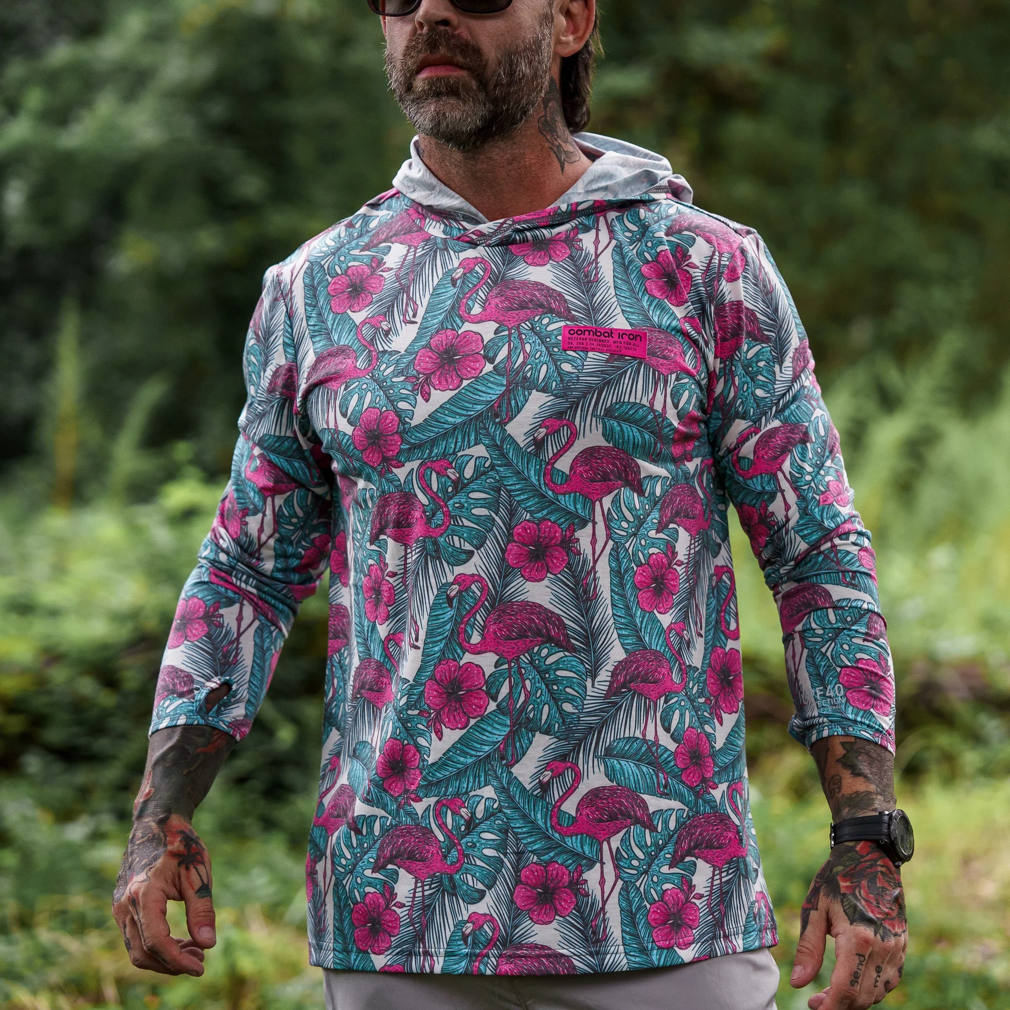 Men's Outdoors Long Sleeve Performance Hoodie - Image 30