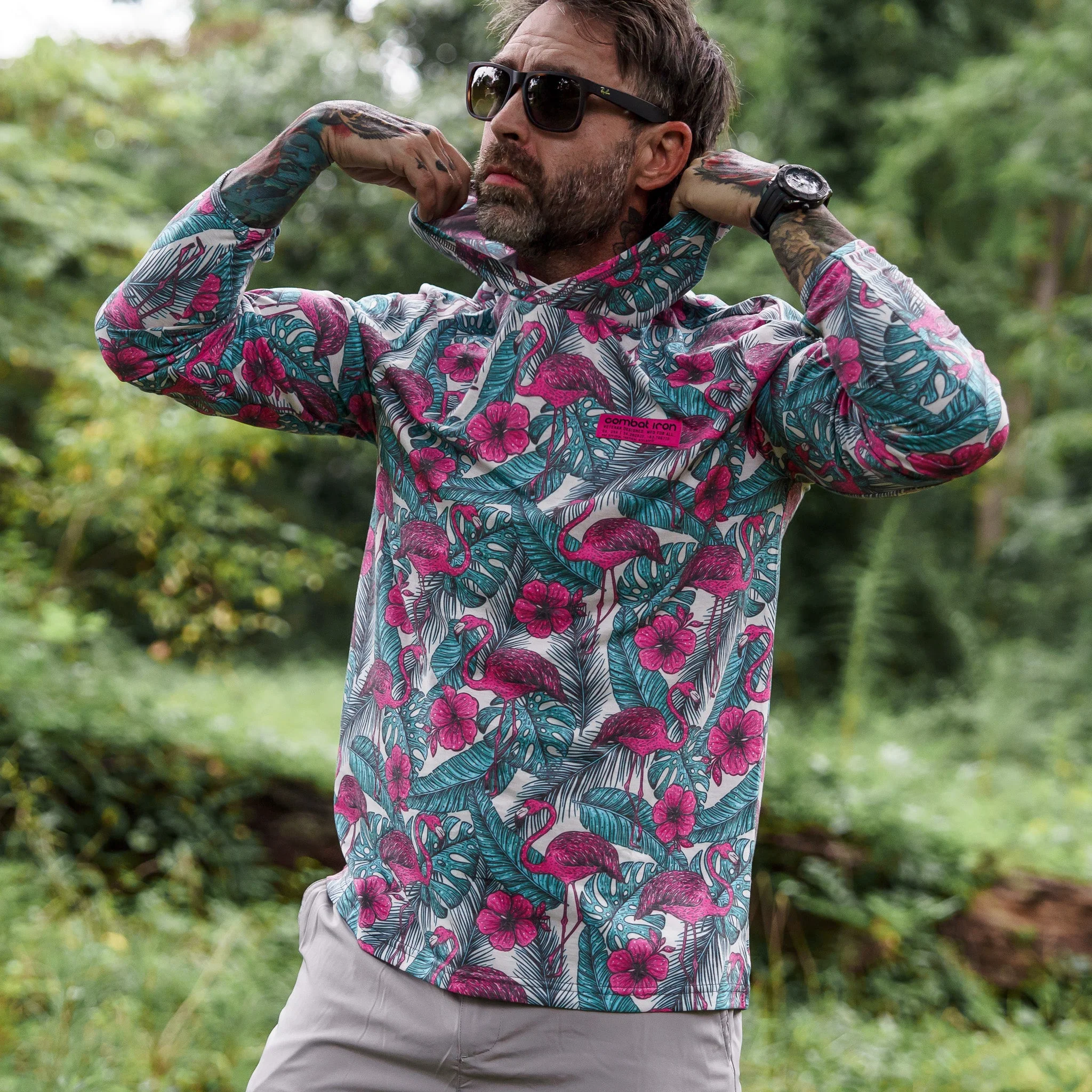 Men's Outdoors Long Sleeve Performance Hoodie - Image 31