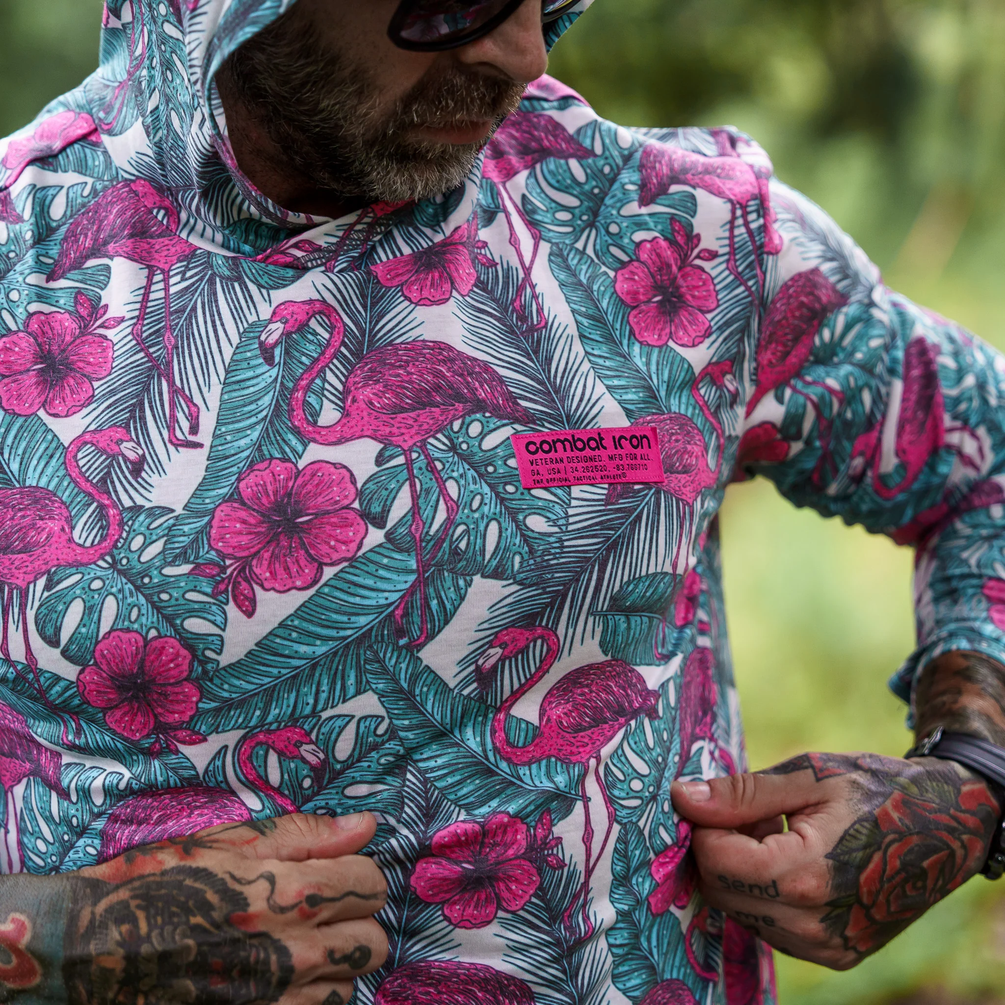 Men's Outdoors Long Sleeve Performance Hoodie - Image 34