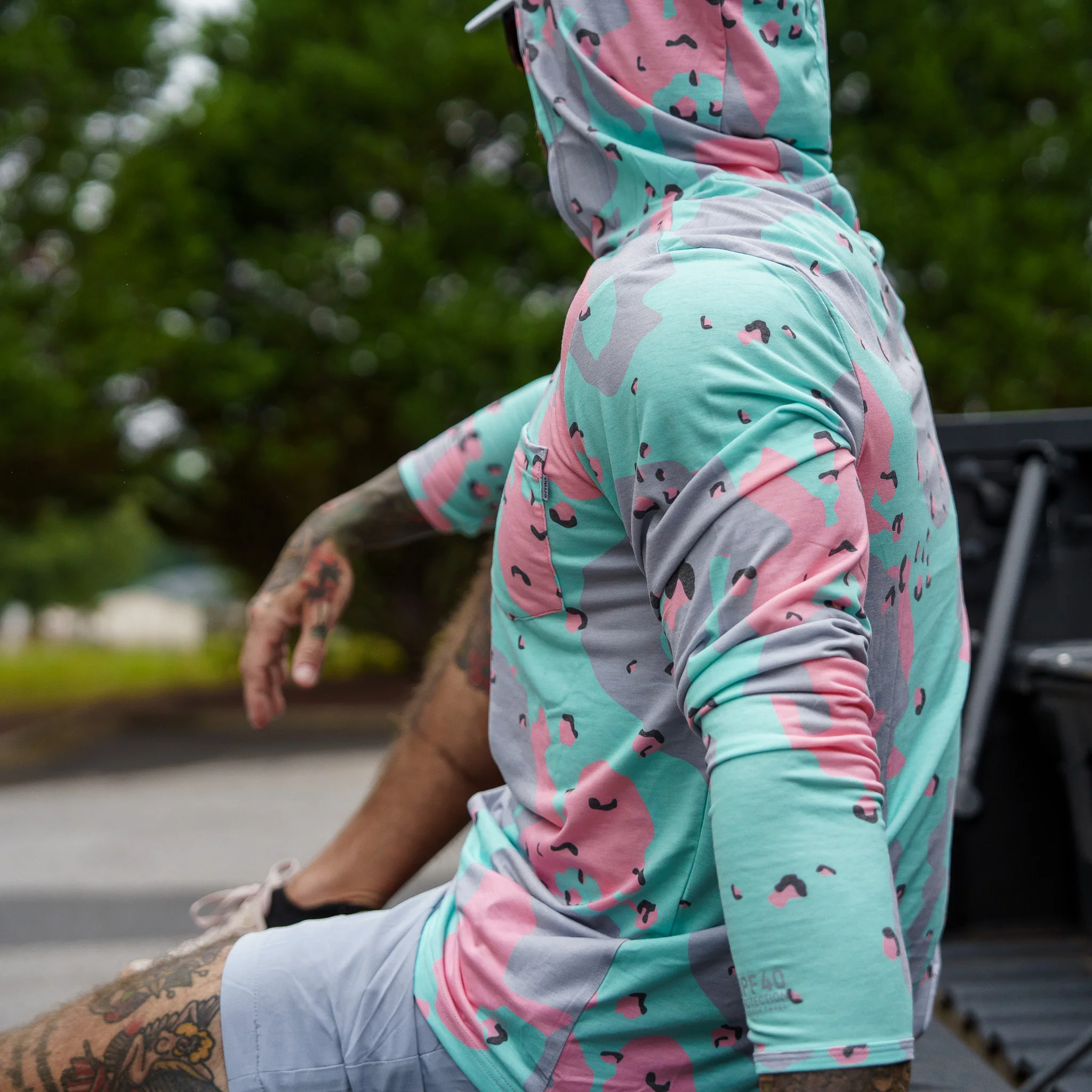 Men's Outdoors Long Sleeve Performance Hoodie - Image 42