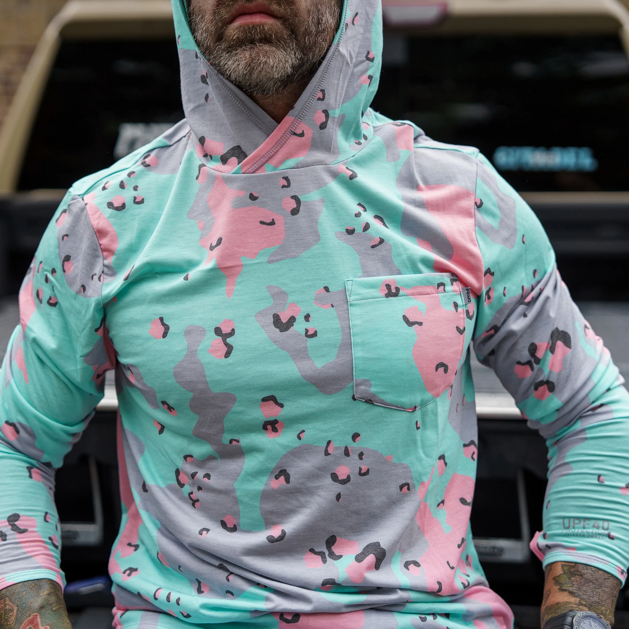 Men's Outdoors Long Sleeve Performance Hoodie - Image 44