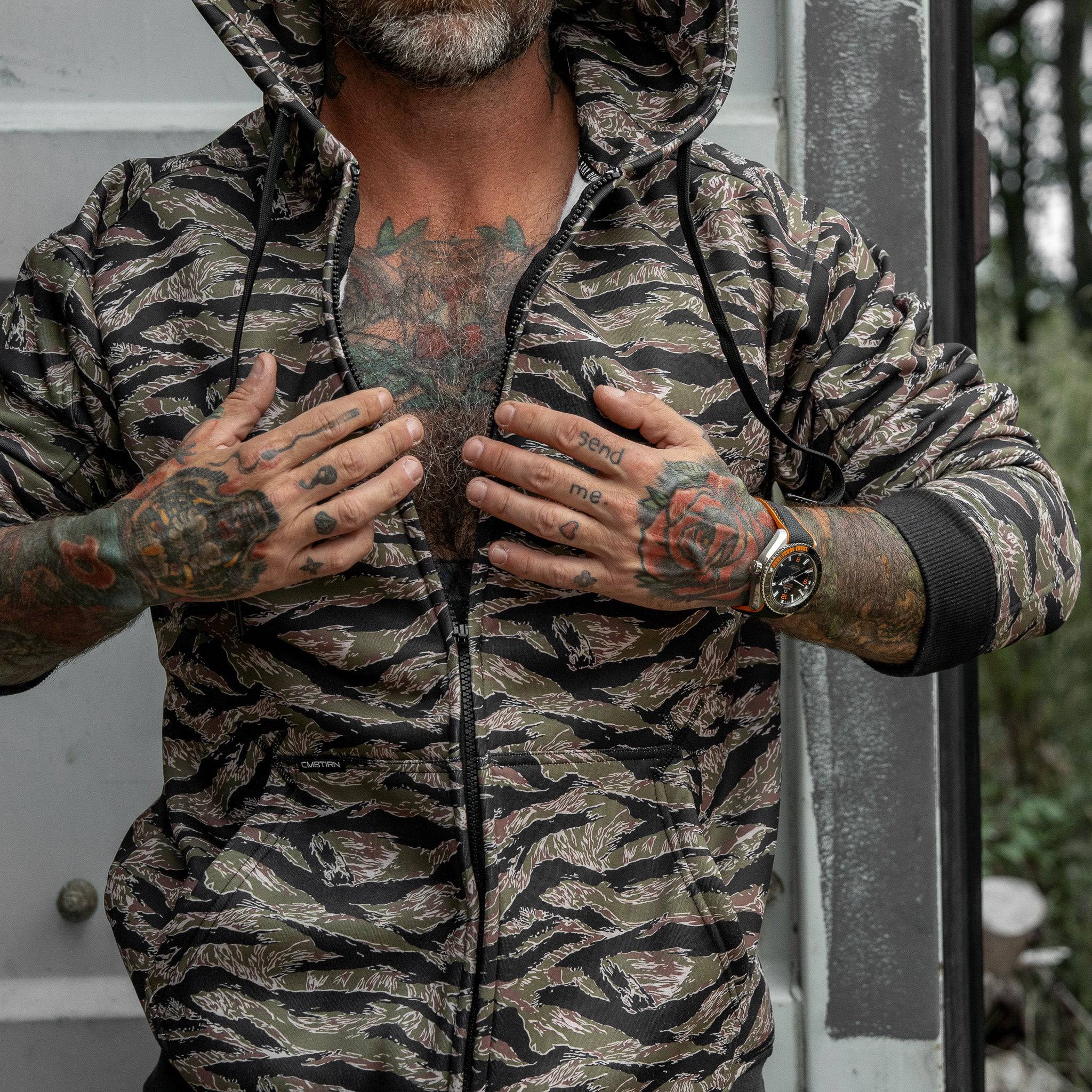 Men's Zip Up Fleece Lined Hoodie 2.0 - Image 2