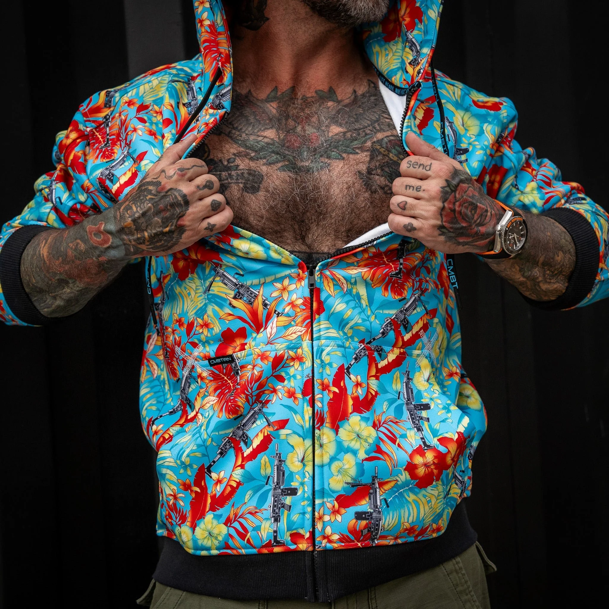 Men's Zip Up Fleece Lined Hoodie 2.0 - Image 42