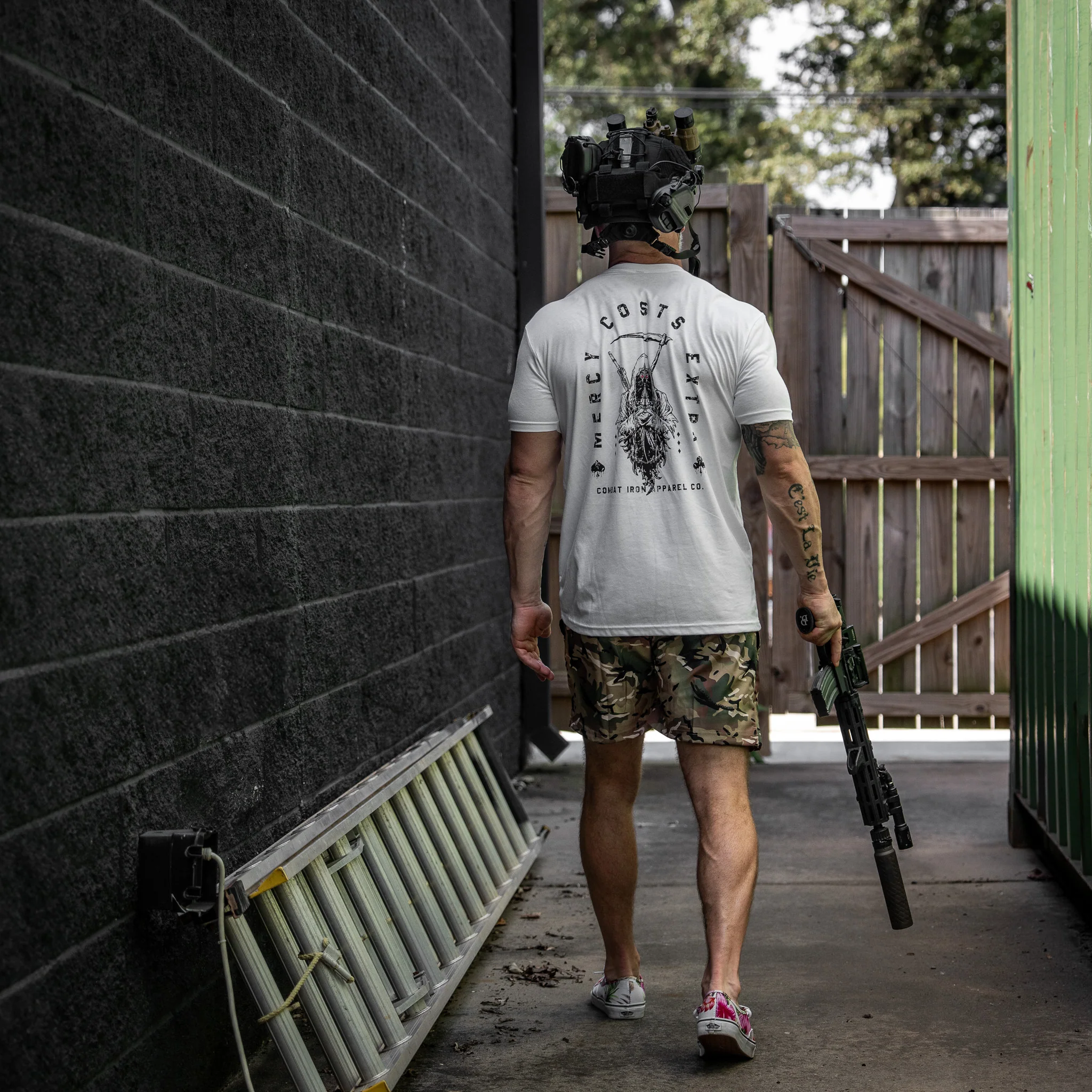 Mercy Costs Extra Men's T-Shirt - Image 3