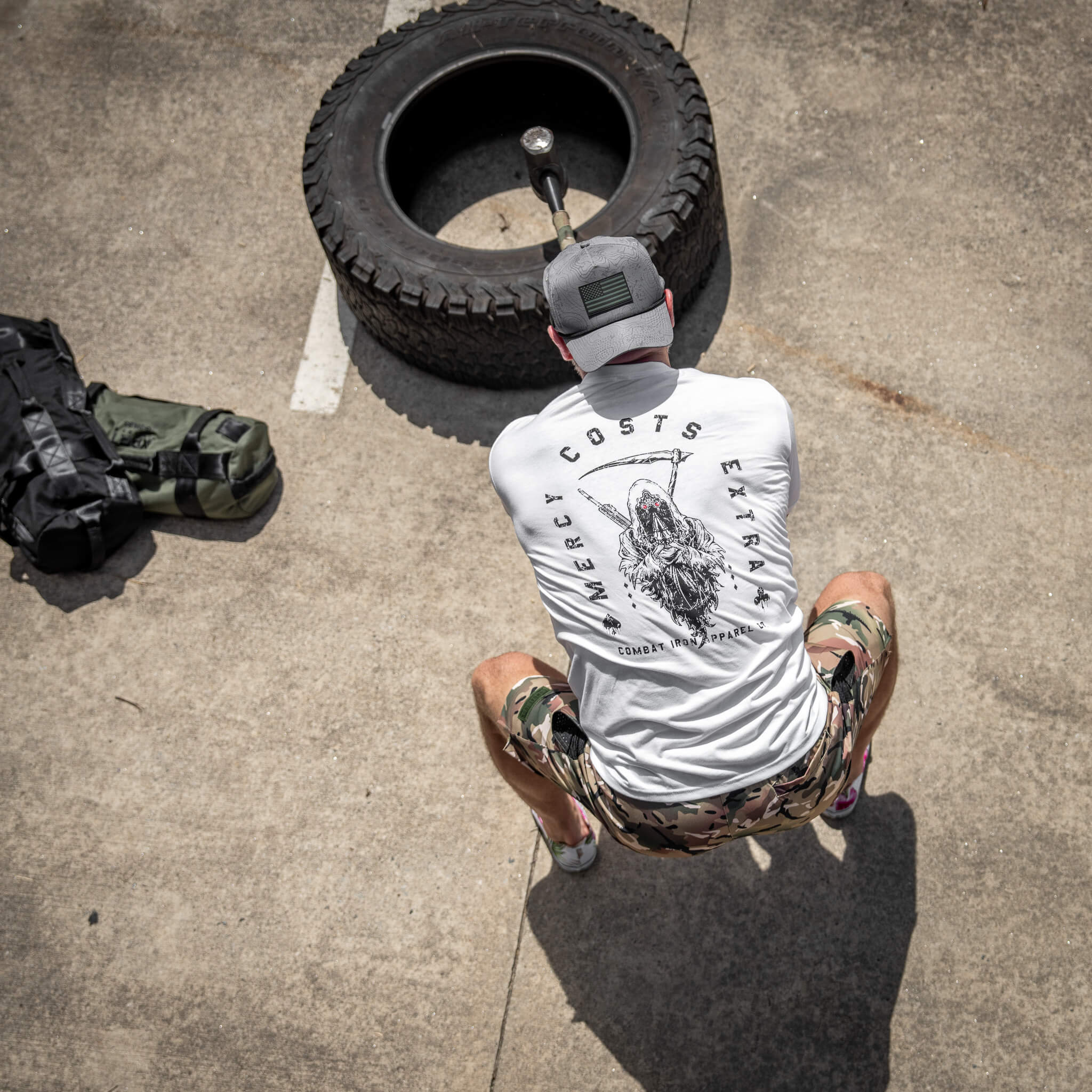 Mercy Costs Extra Men's T-Shirt - Image 4