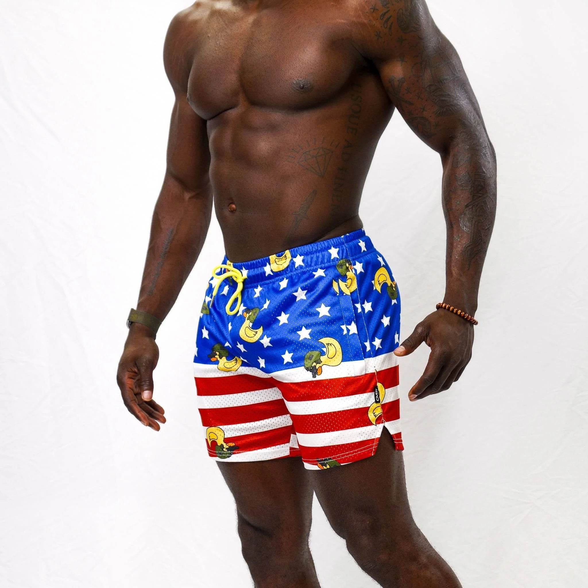 Mid Thigh Mesh Training / Lifestyle Shorts | 5" - Image 117
