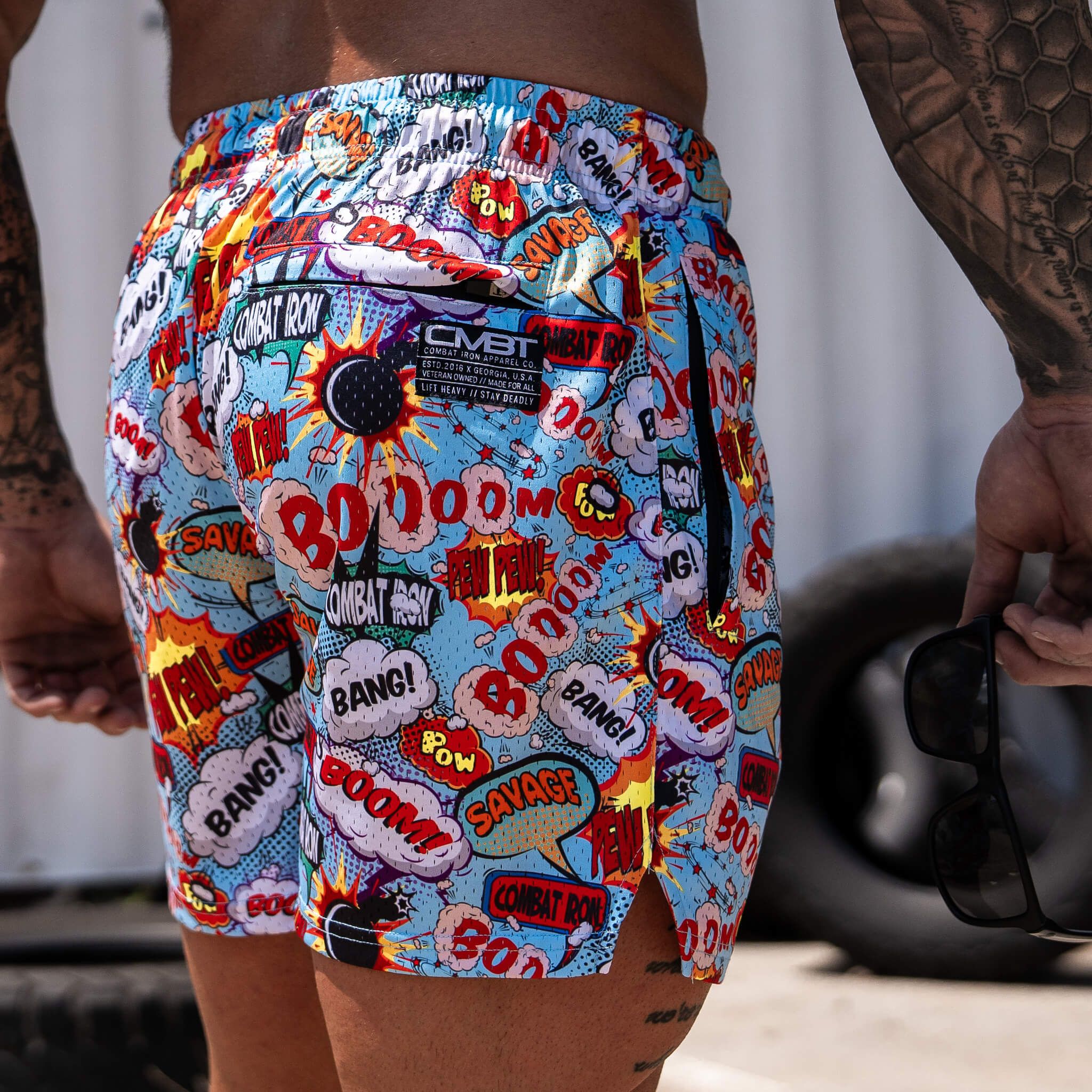 Mid Thigh Mesh Training / Lifestyle Shorts | 5" - Image 152