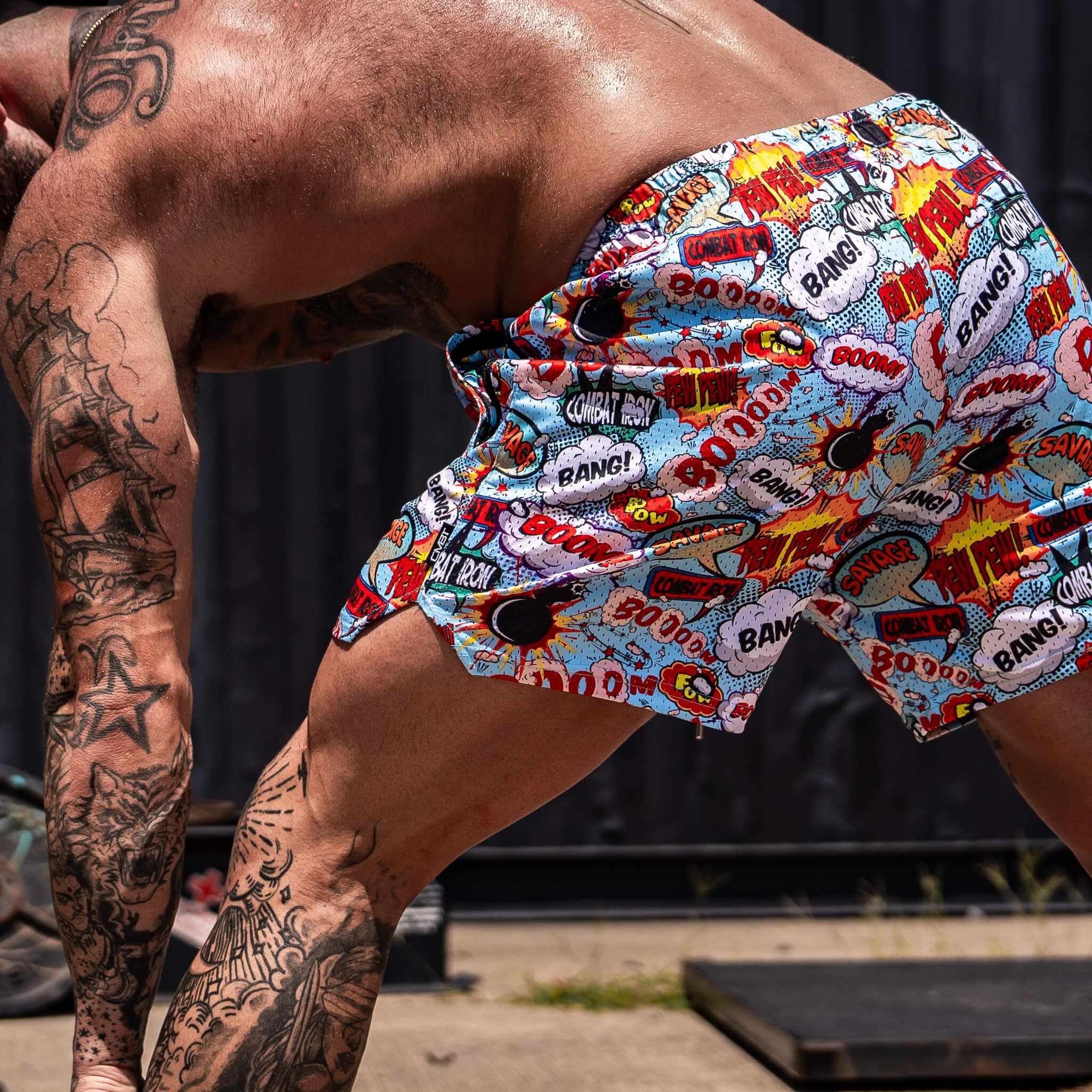 Mid Thigh Mesh Training / Lifestyle Shorts | 5" - Image 154
