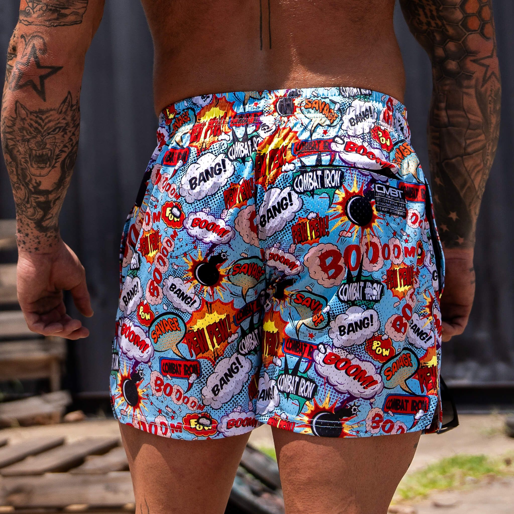 Mid Thigh Mesh Training / Lifestyle Shorts | 5" - Image 155