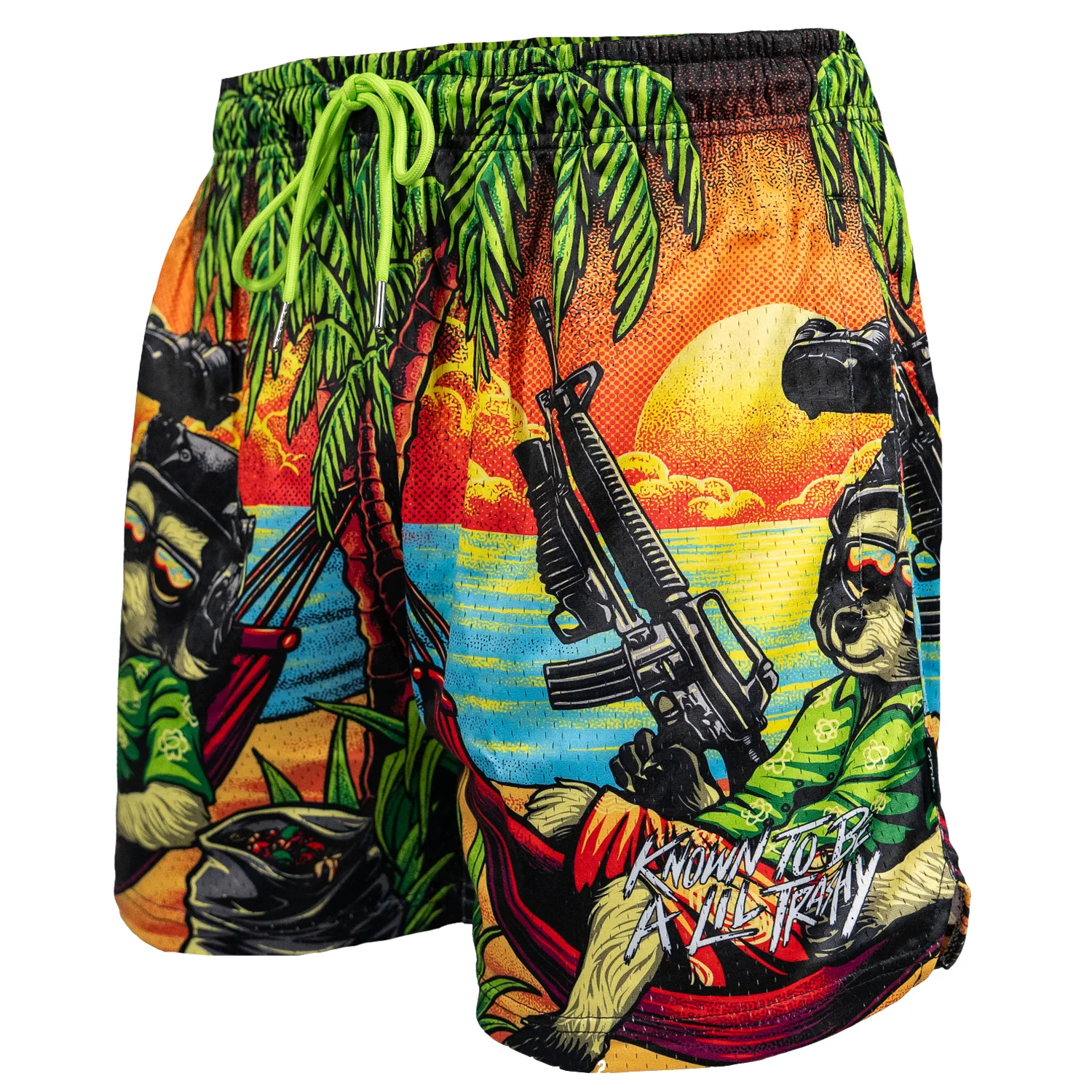 Mid Thigh Mesh Training / Lifestyle Shorts | 5" - Image 195