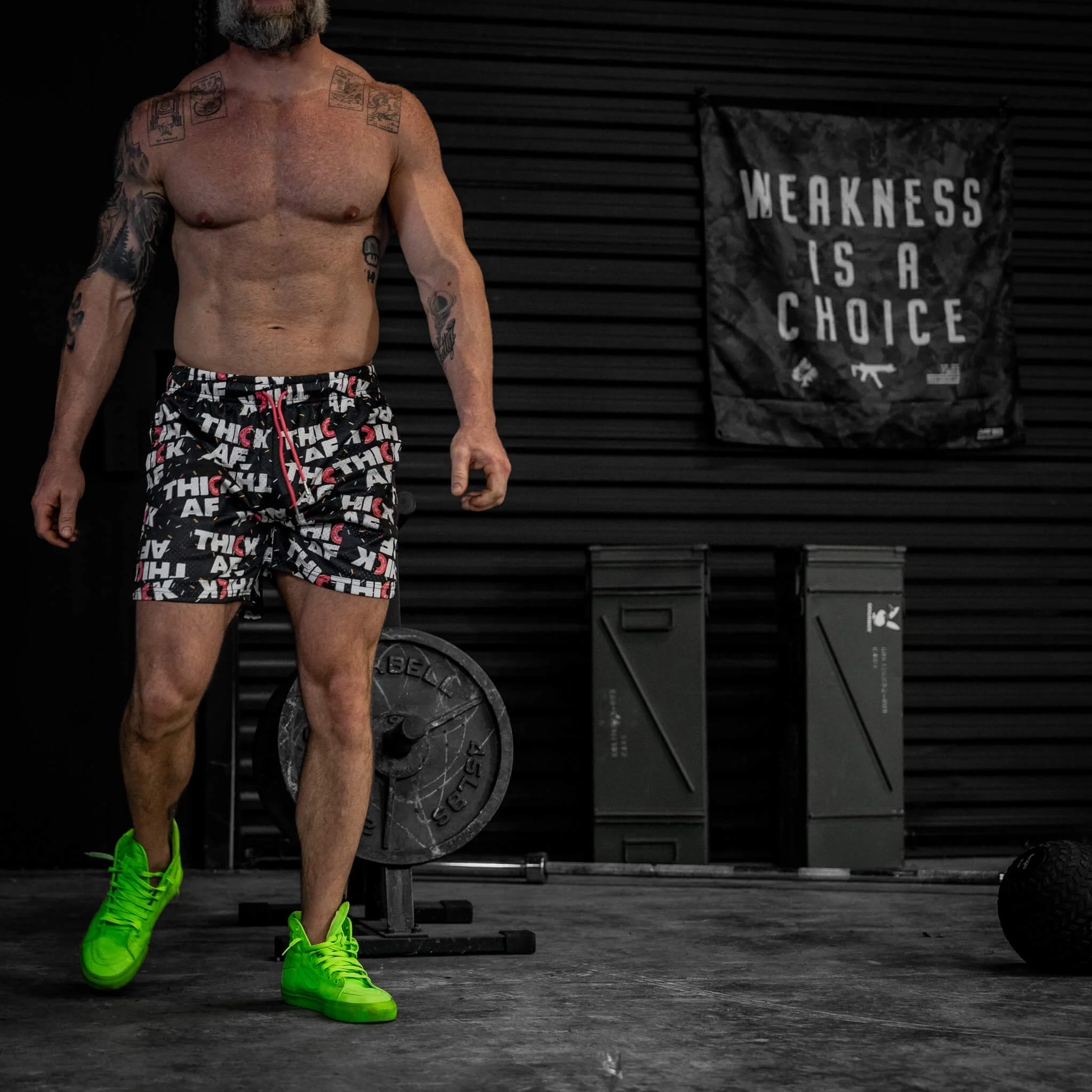 Mid Thigh Mesh Training / Lifestyle Shorts | 5" - Image 216