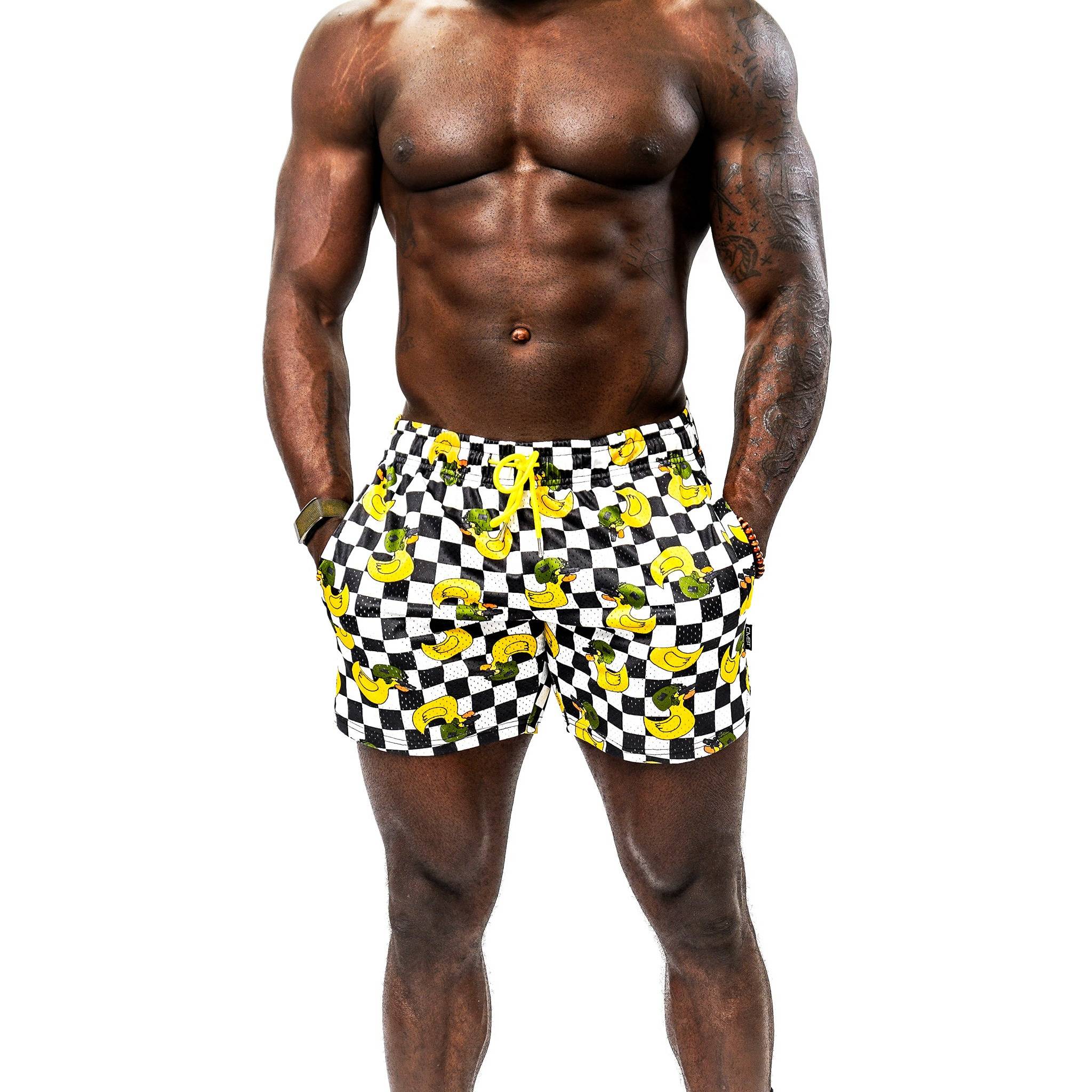 Mid Thigh Mesh Training / Lifestyle Shorts | 5" - Image 30