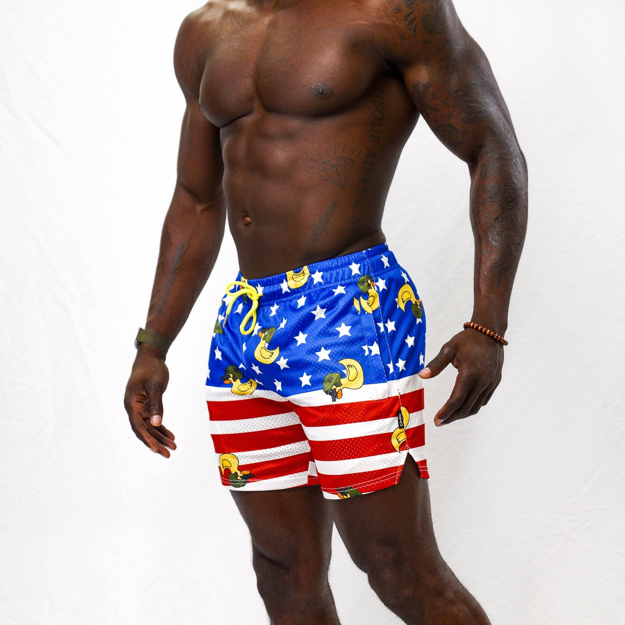 Mid Thigh Mesh Training / Lifestyle Shorts | 5" - Image 44