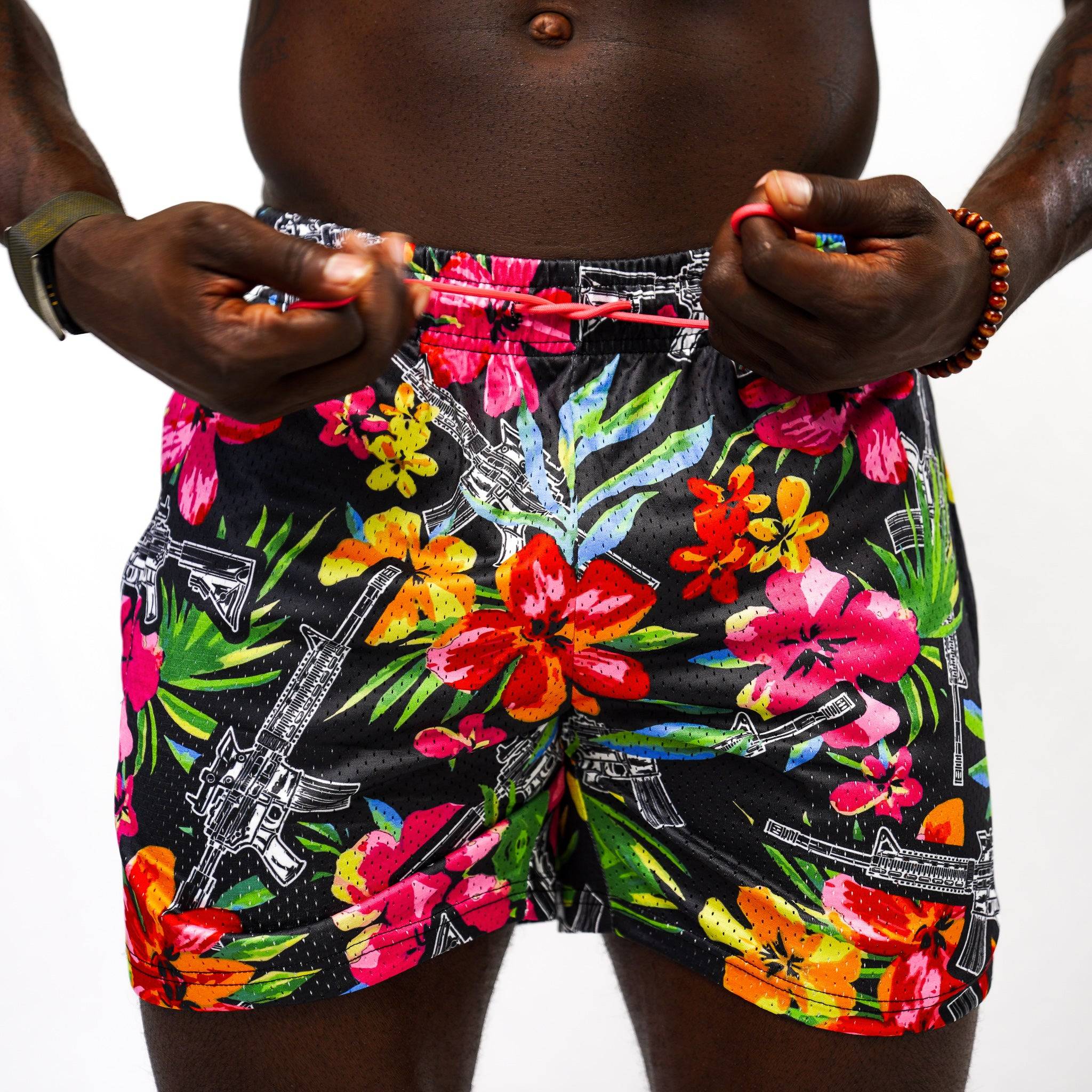 Mid Thigh Mesh Training / Lifestyle Shorts | 5" - Image 52