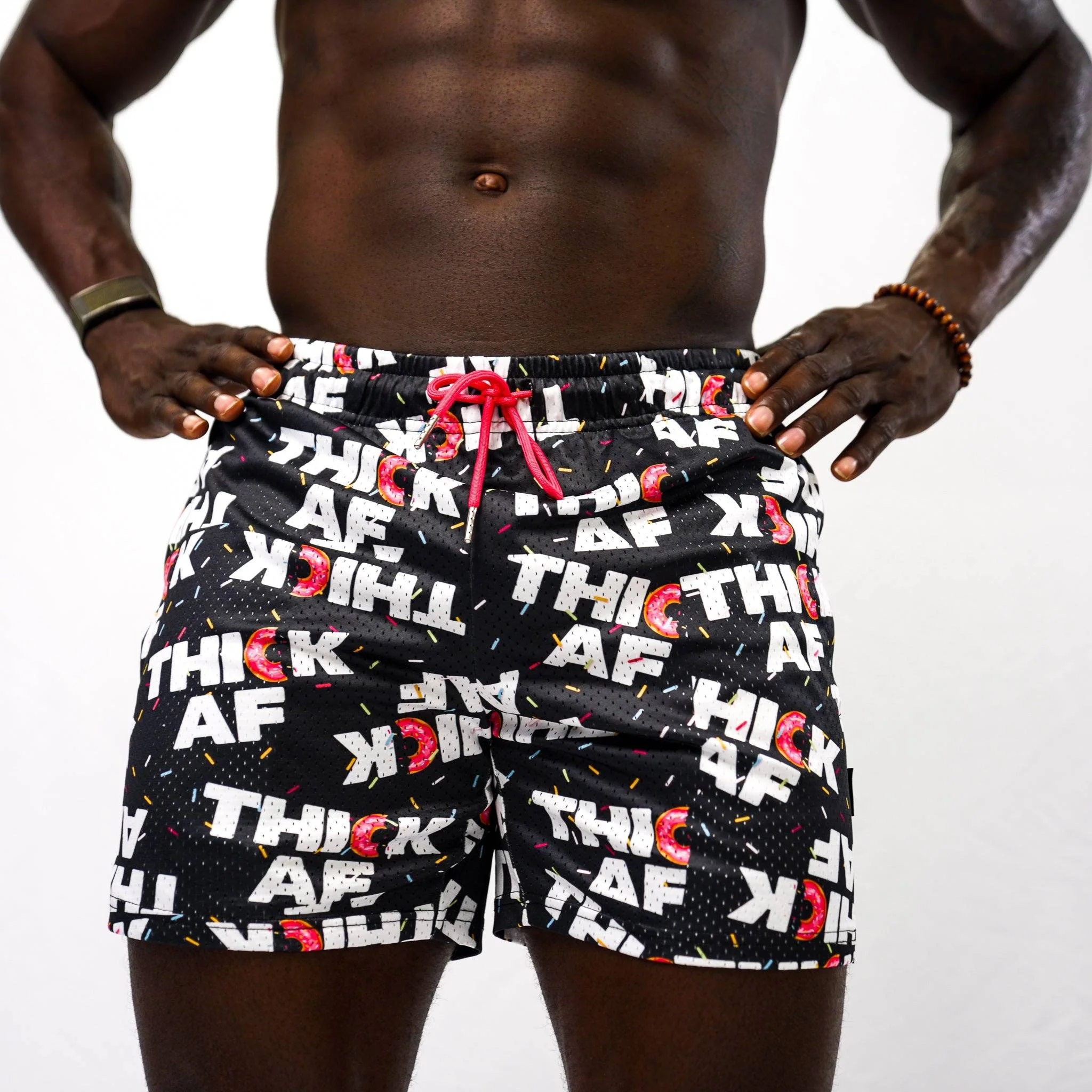 Mid Thigh Mesh Training / Lifestyle Shorts | 5" - Image 65