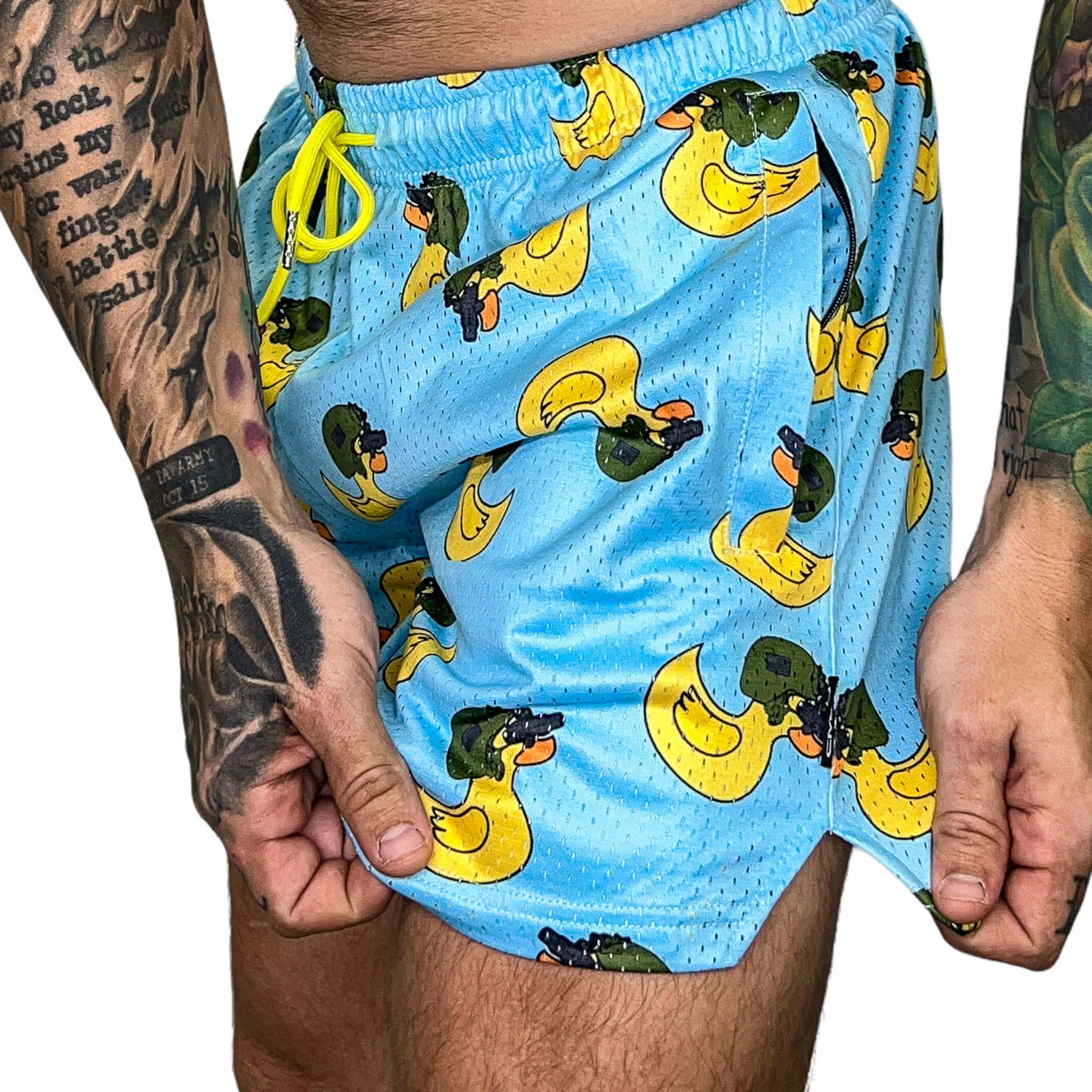 Mid Thigh Mesh Training / Lifestyle Shorts | 5" - Image 77