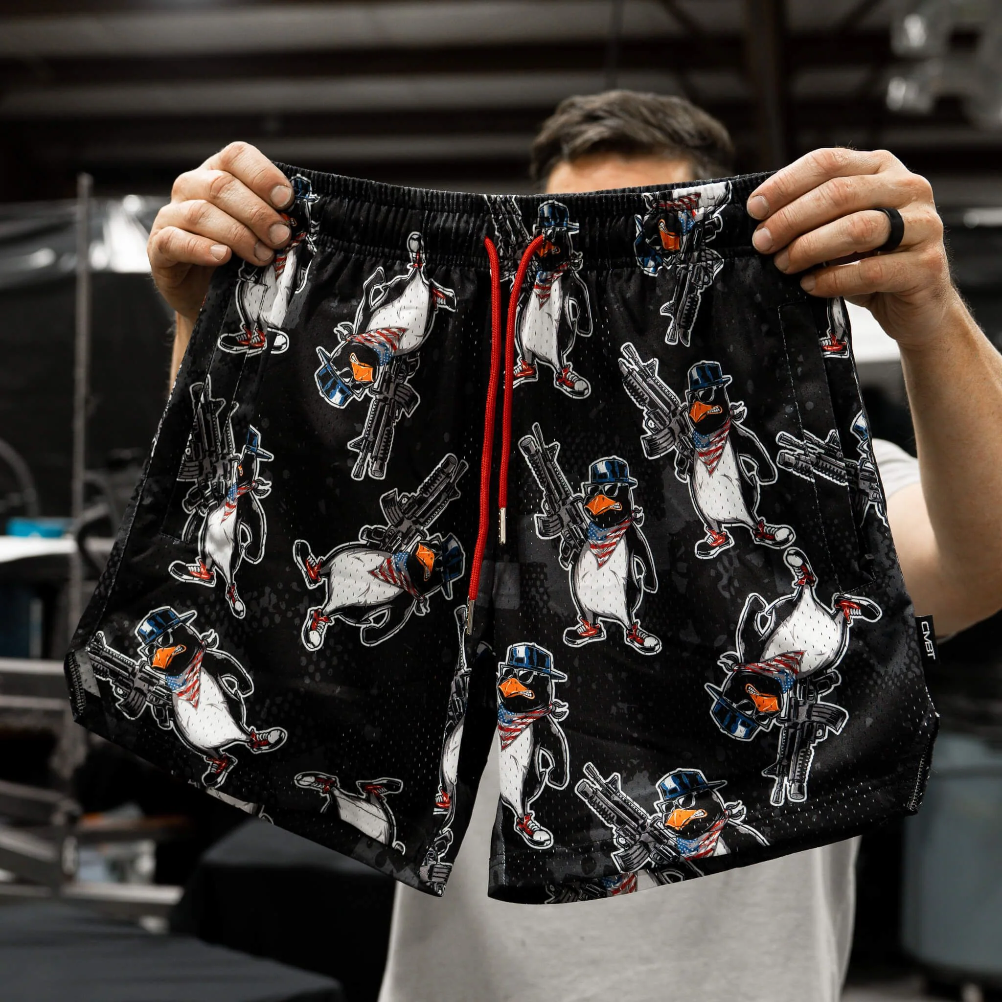 Mid Thigh Mesh Training / Lifestyle Shorts | 5" - Image 89