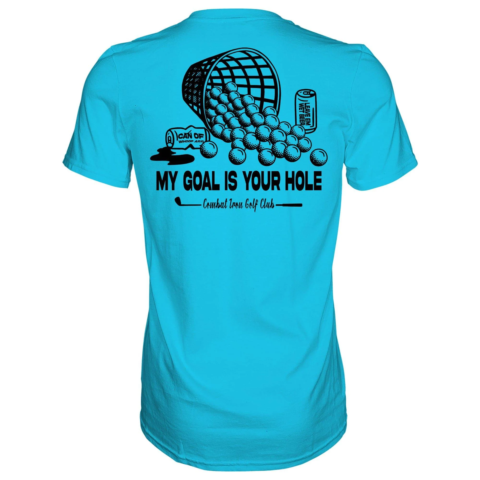 My Goal Is Your Hole Golf Club Men's T-Shirt - Image 15