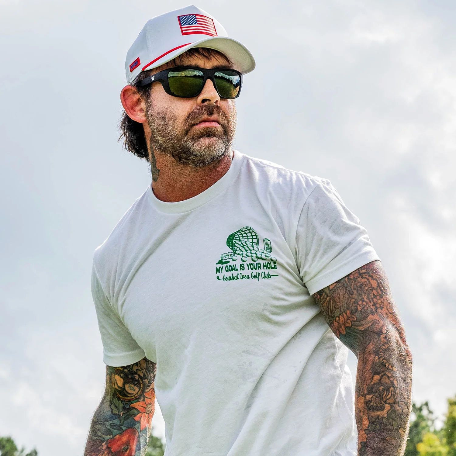 My Goal Is Your Hole Golf Club Men's T-Shirt - Image 3