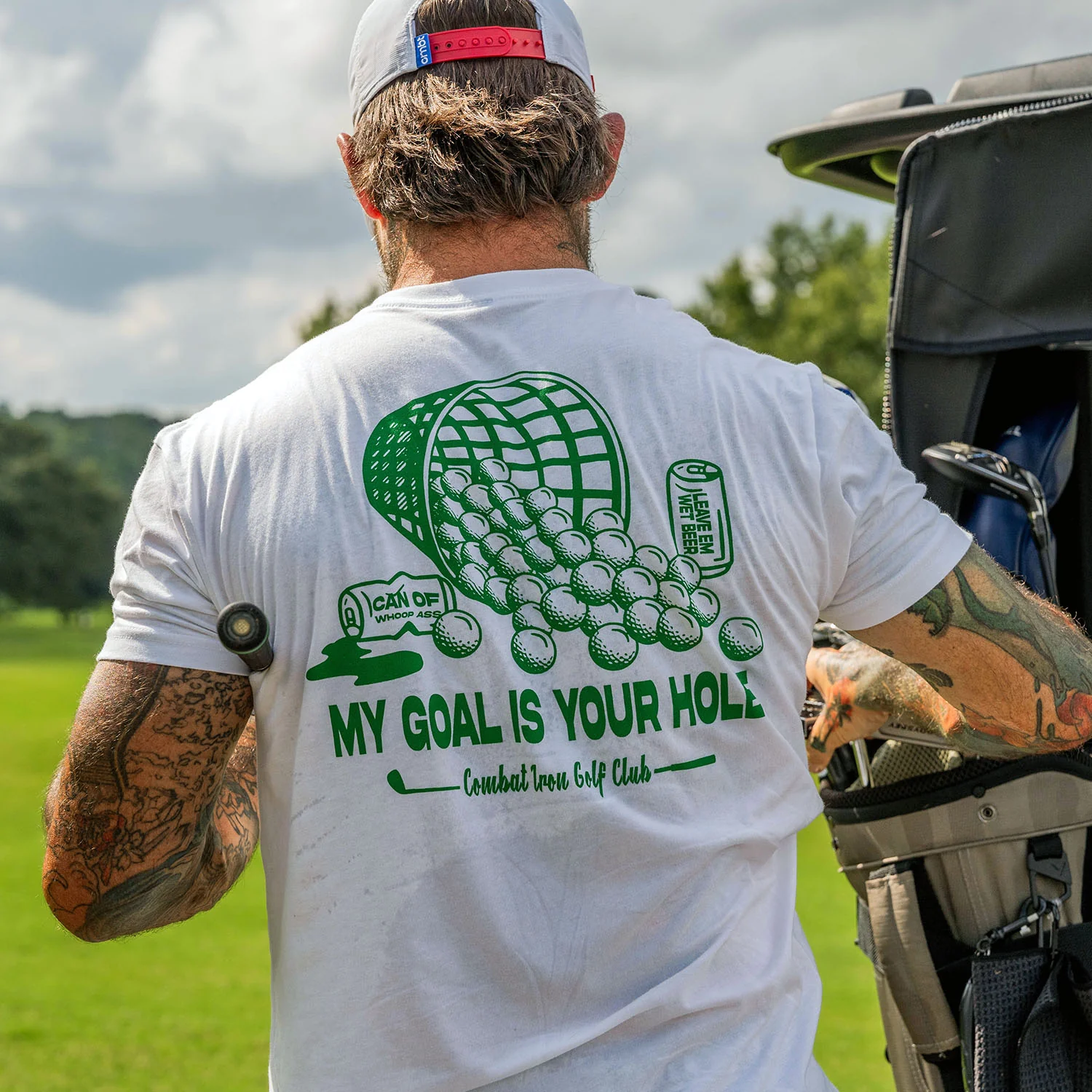 My Goal Is Your Hole Golf Club Men's T-Shirt - Image 4