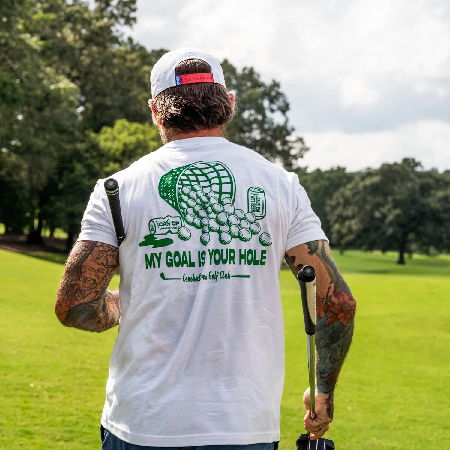 My Goal Is Your Hole Golf Club Men's T-Shirt - Image 5