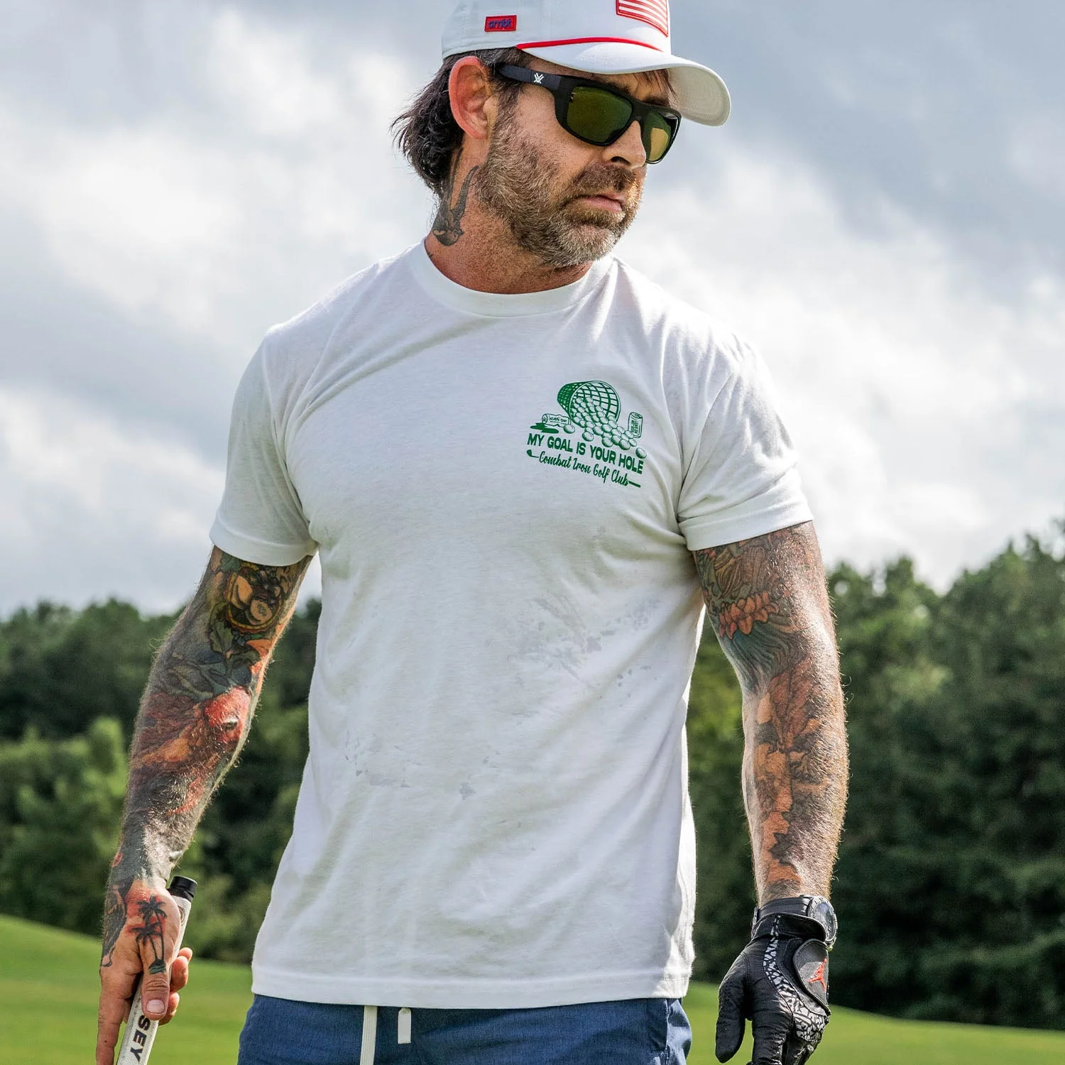 My Goal Is Your Hole Golf Club Men's T-Shirt - Image 6