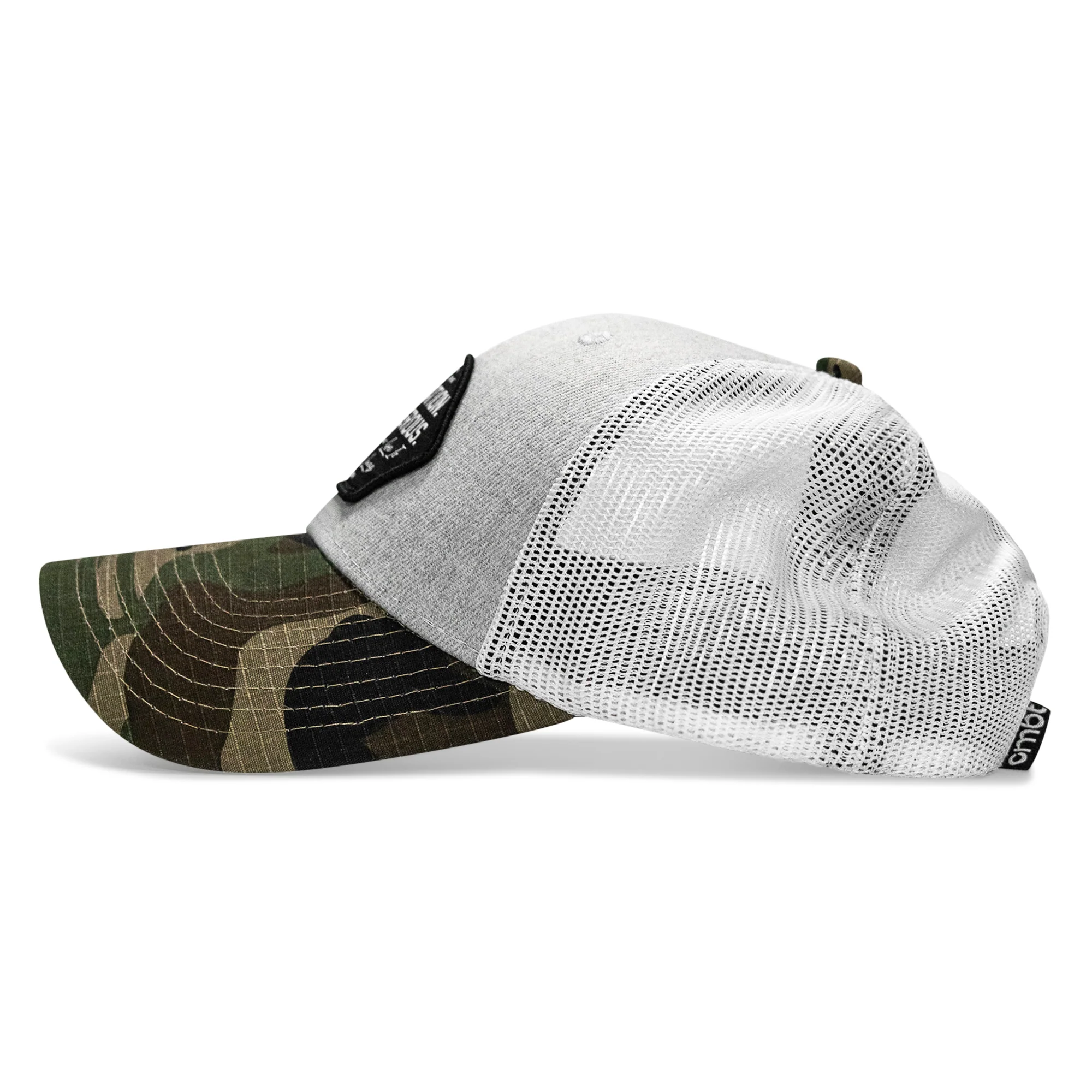No Hesitation. Live Dangerous Patch Original Ripstop Snapback Hat - Image 4