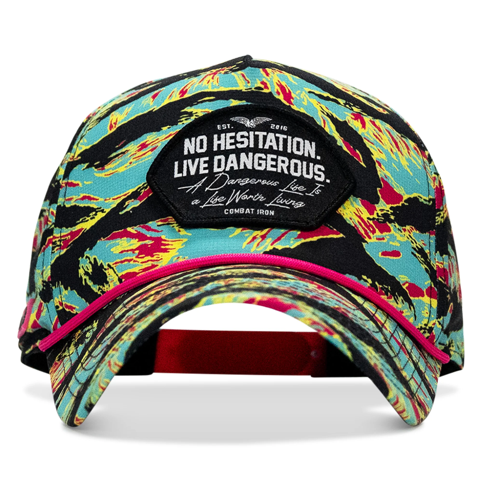 No Hesitation. Live Dangerous Patch Weekender Snapback - Image 15