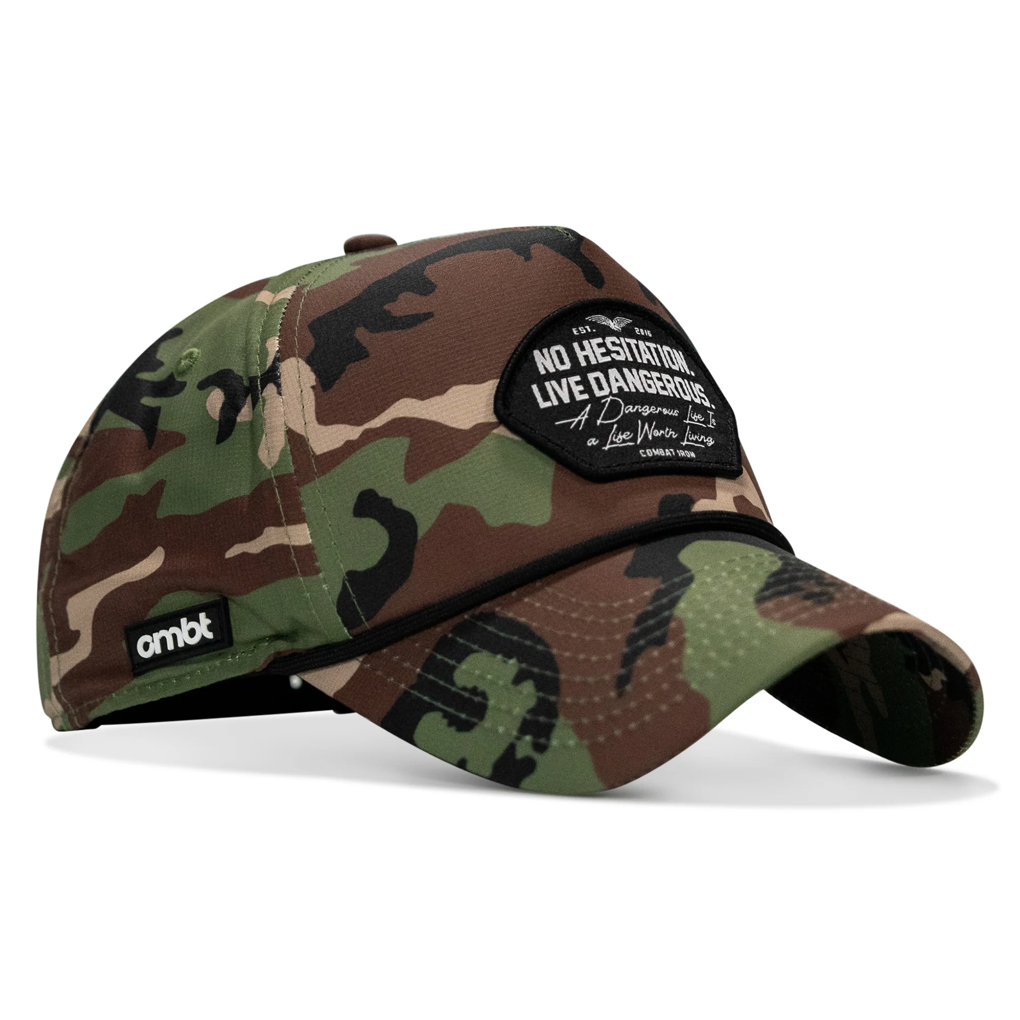 No Hesitation. Live Dangerous Patch Weekender Snapback - Image 3