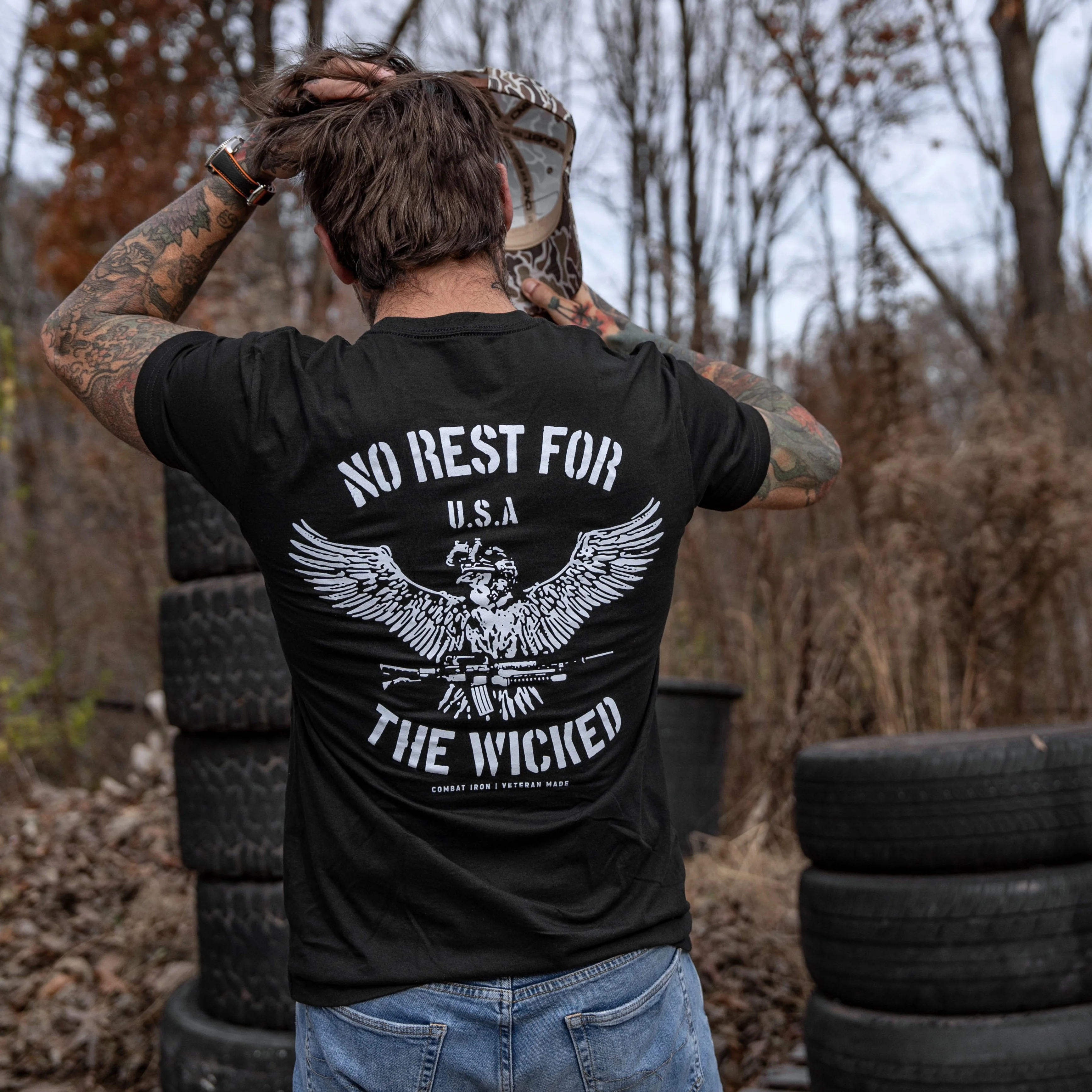No Rest For The Wicked Men's T-Shirt - Image 10