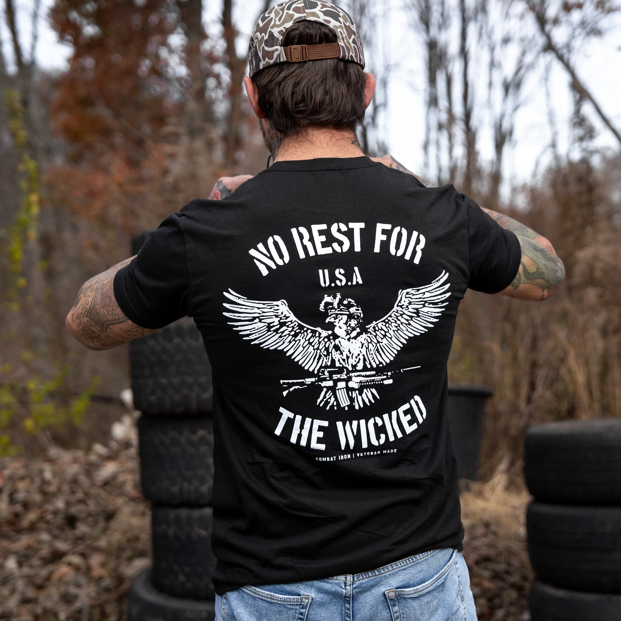 No Rest For The Wicked Men's T-Shirt - Image 11