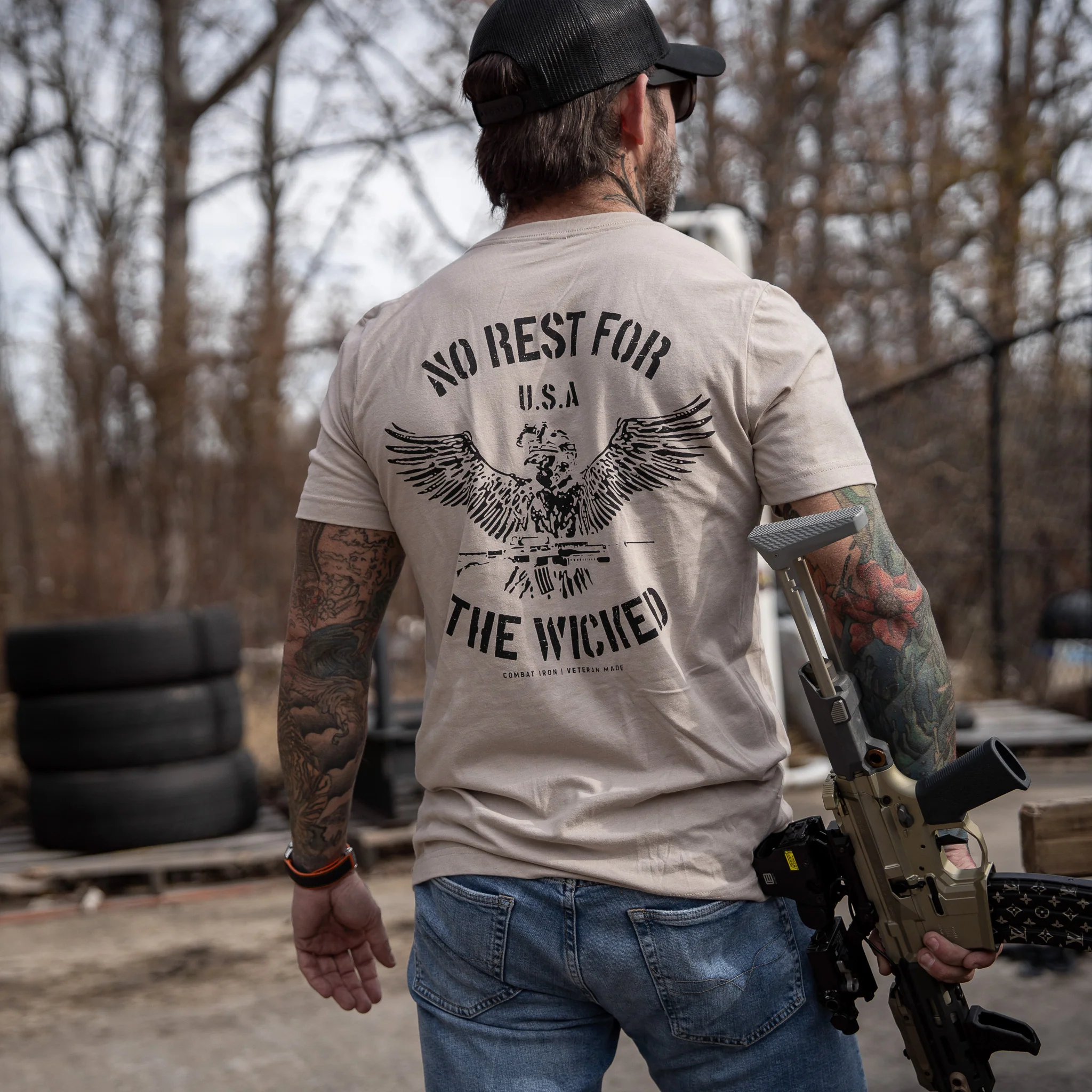 No Rest For The Wicked Men's T-Shirt - Image 6