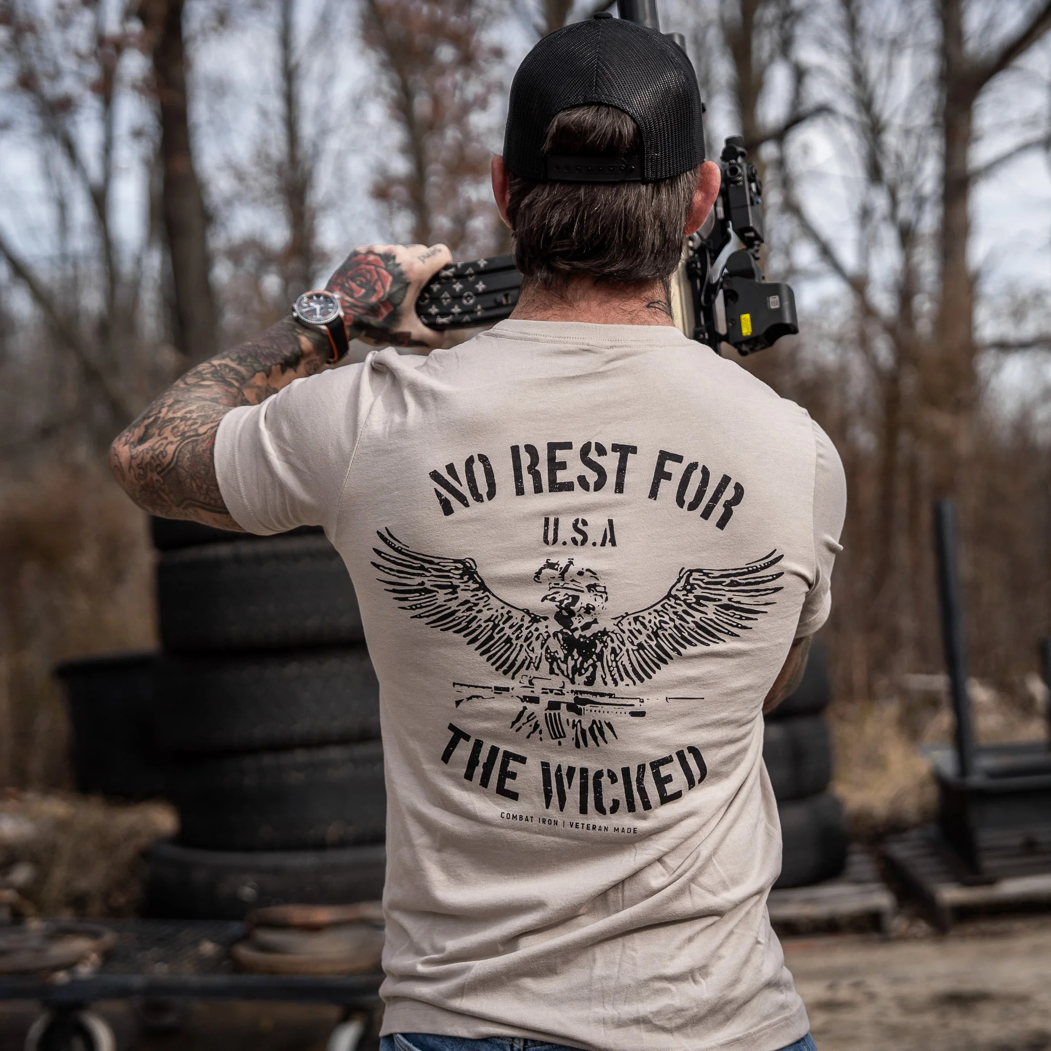 No Rest For The Wicked Men's T-Shirt - Image 7
