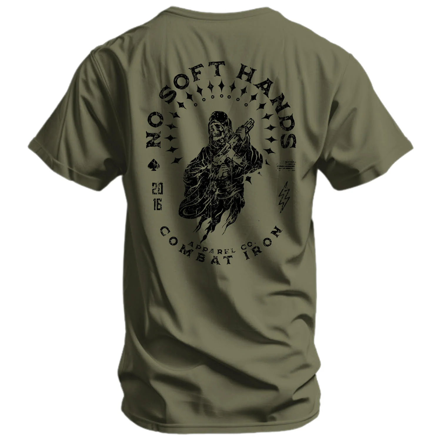 No Soft Hands Reaper Men's T-Shirt - Image 3